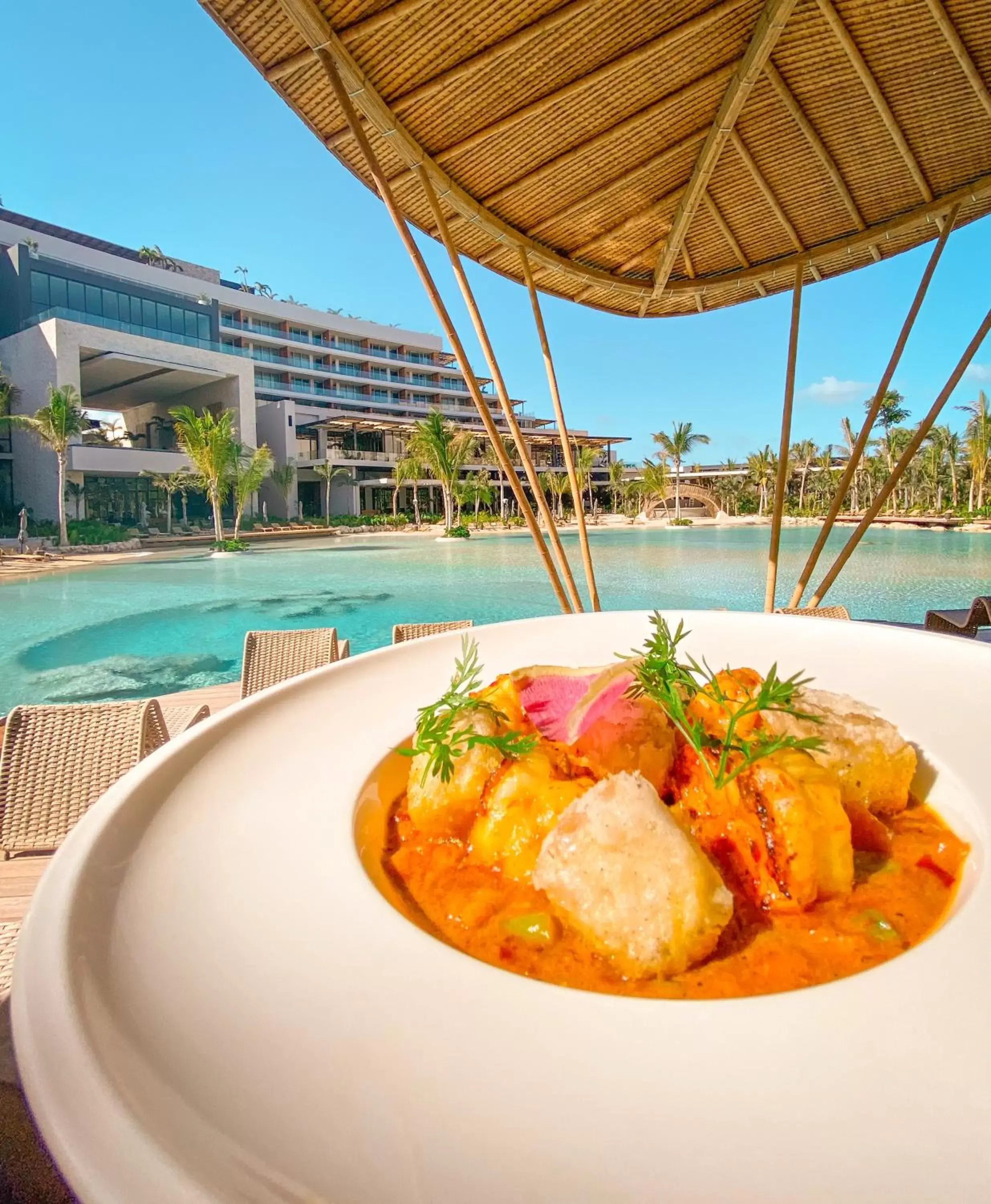Restaurant/places to eat, Swimming Pool in Secrets Moxché Playa del Carmen - Adults Only - All Inclusive