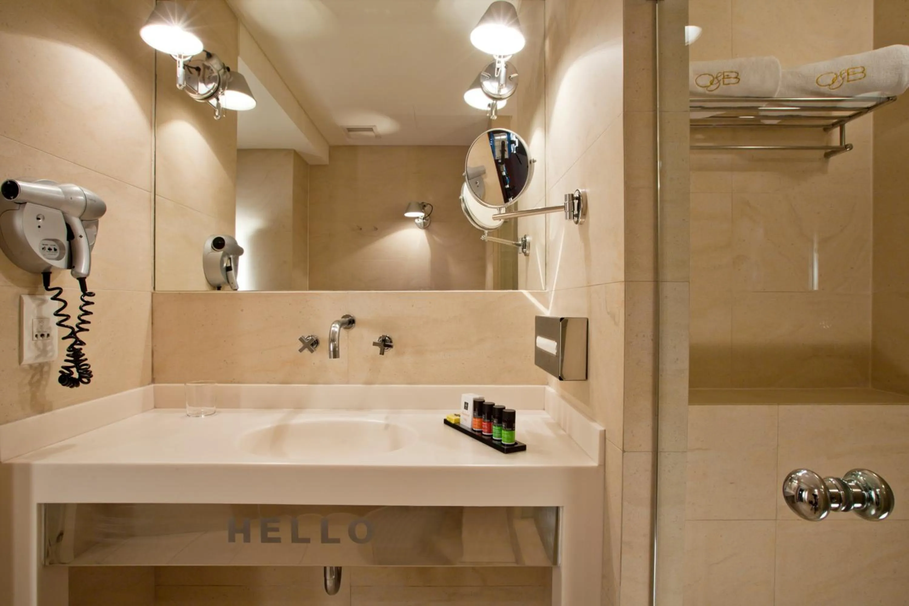 Bathroom in O&B Athens Boutique Hotel