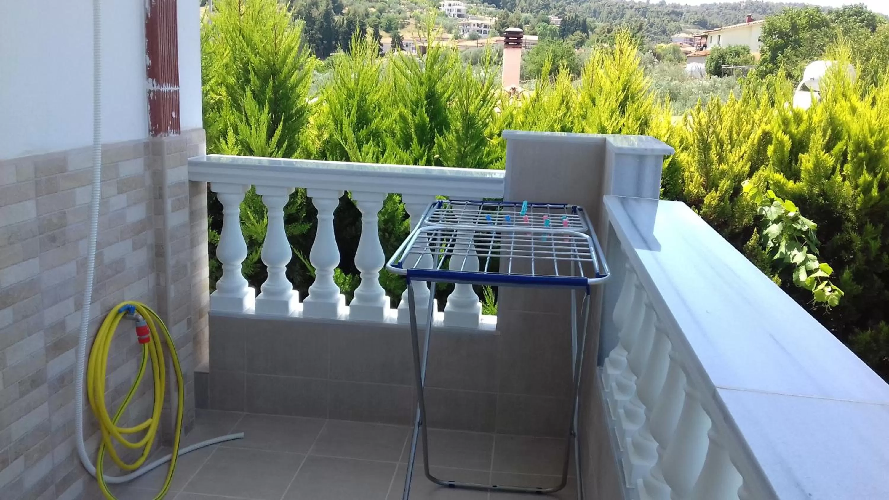 Balcony/Terrace in Apartments Vladimir