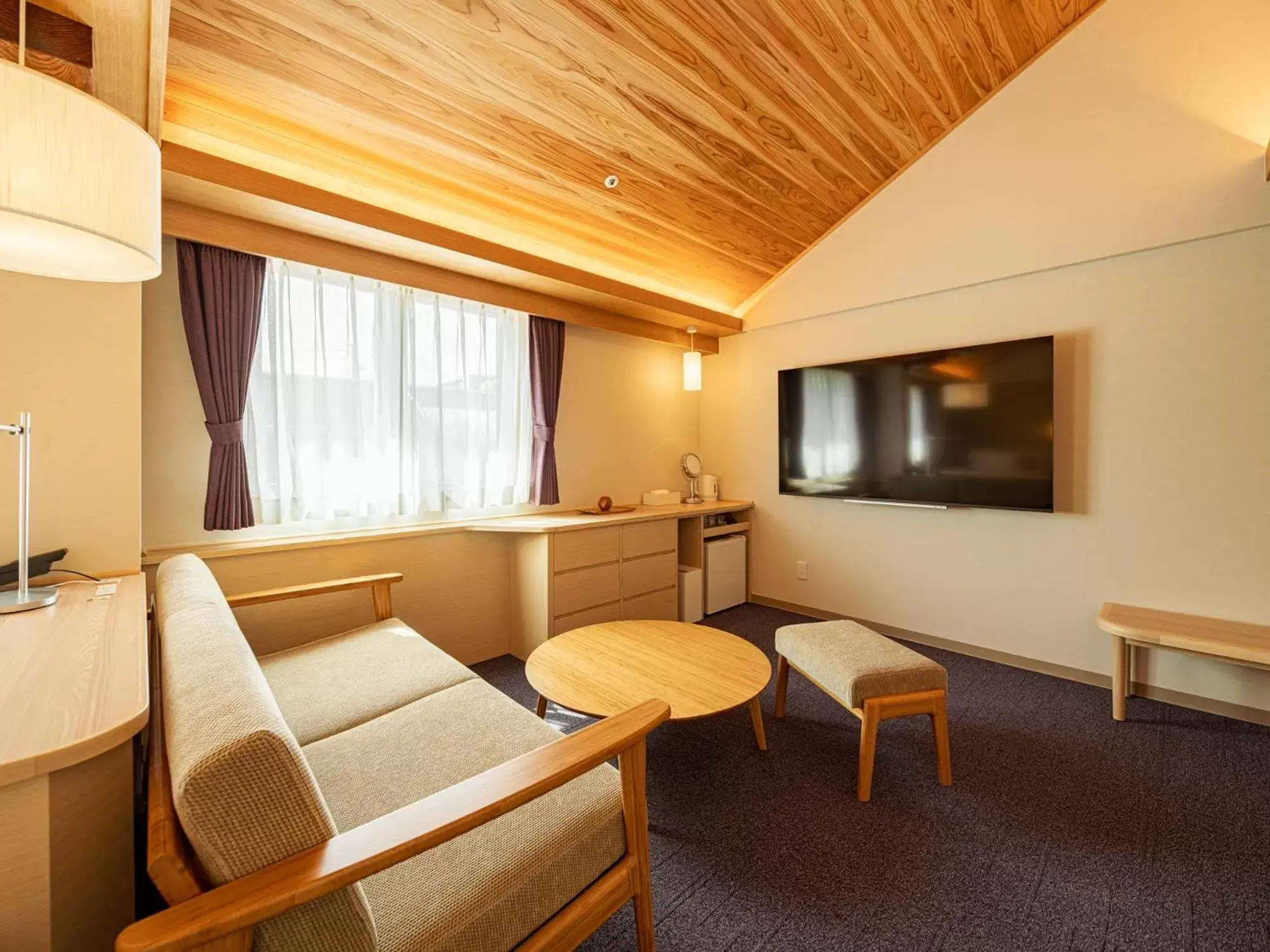 Photo of the whole room, Seating Area in Kurashiki Ivy Square