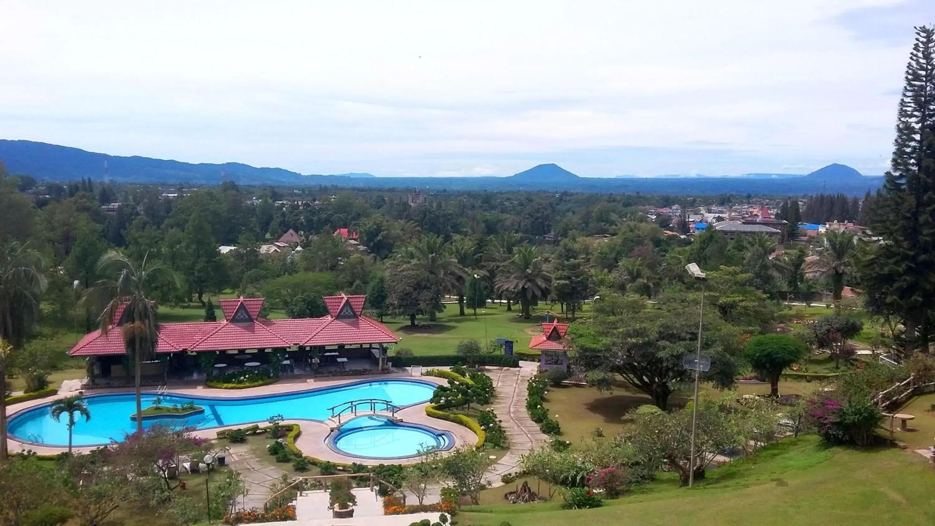 Natural landscape in Sinabung Hills Resort