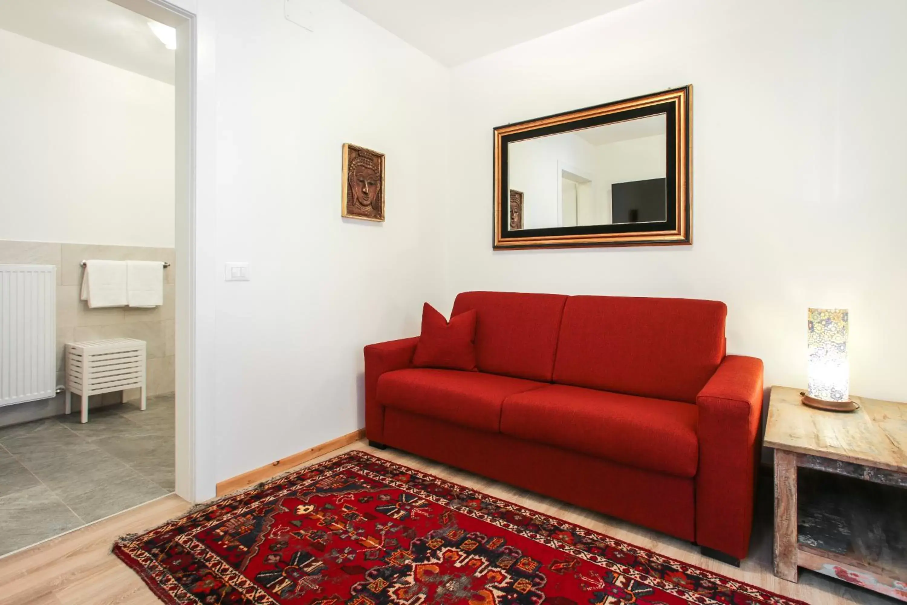 Living room, Seating Area in Garni B&B Am Schloss