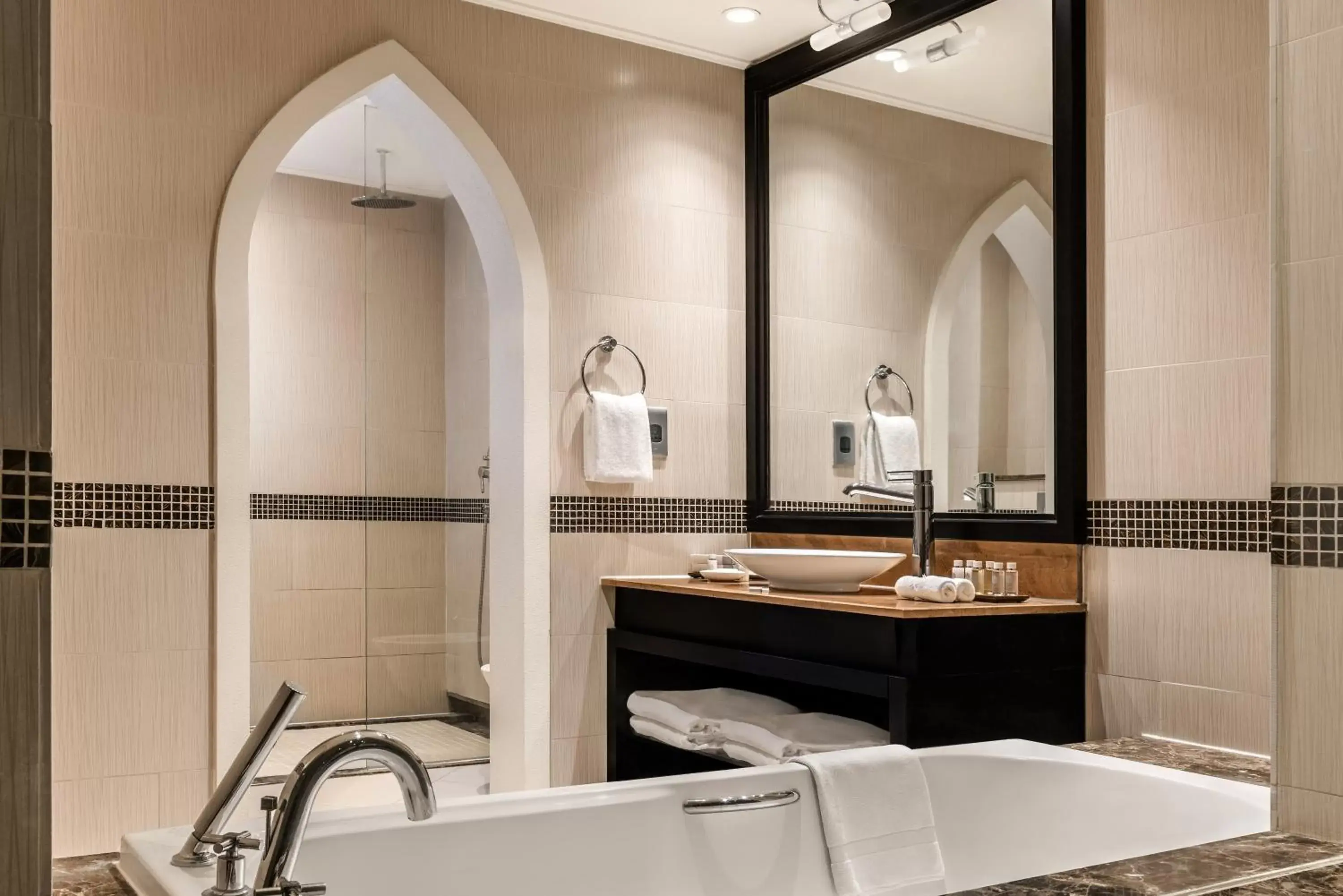 Bathroom in Oaks Ibn Battuta Gate Dubai