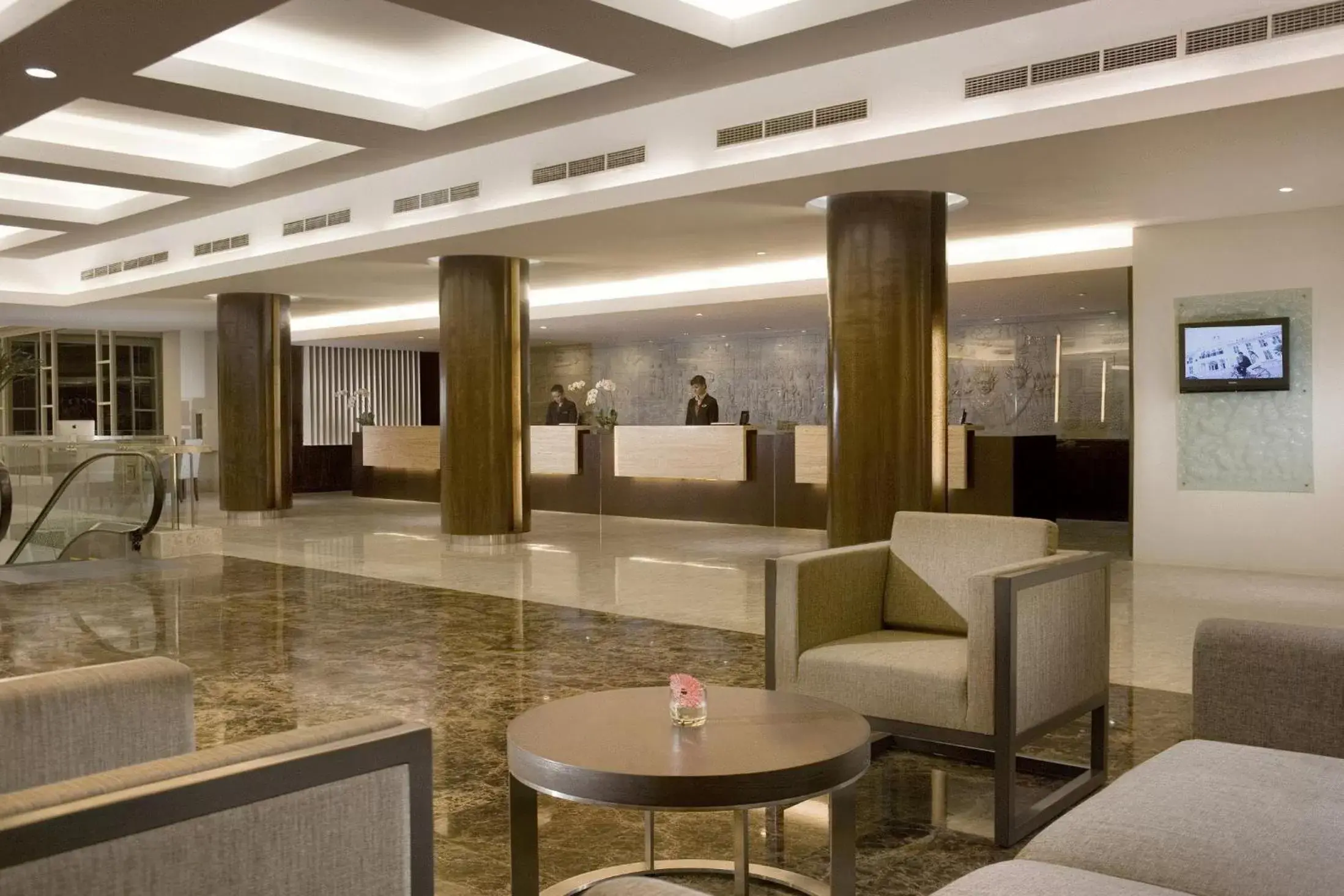 Lobby or reception, Lobby/Reception in Hotel Santika Premiere Slipi Jakarta