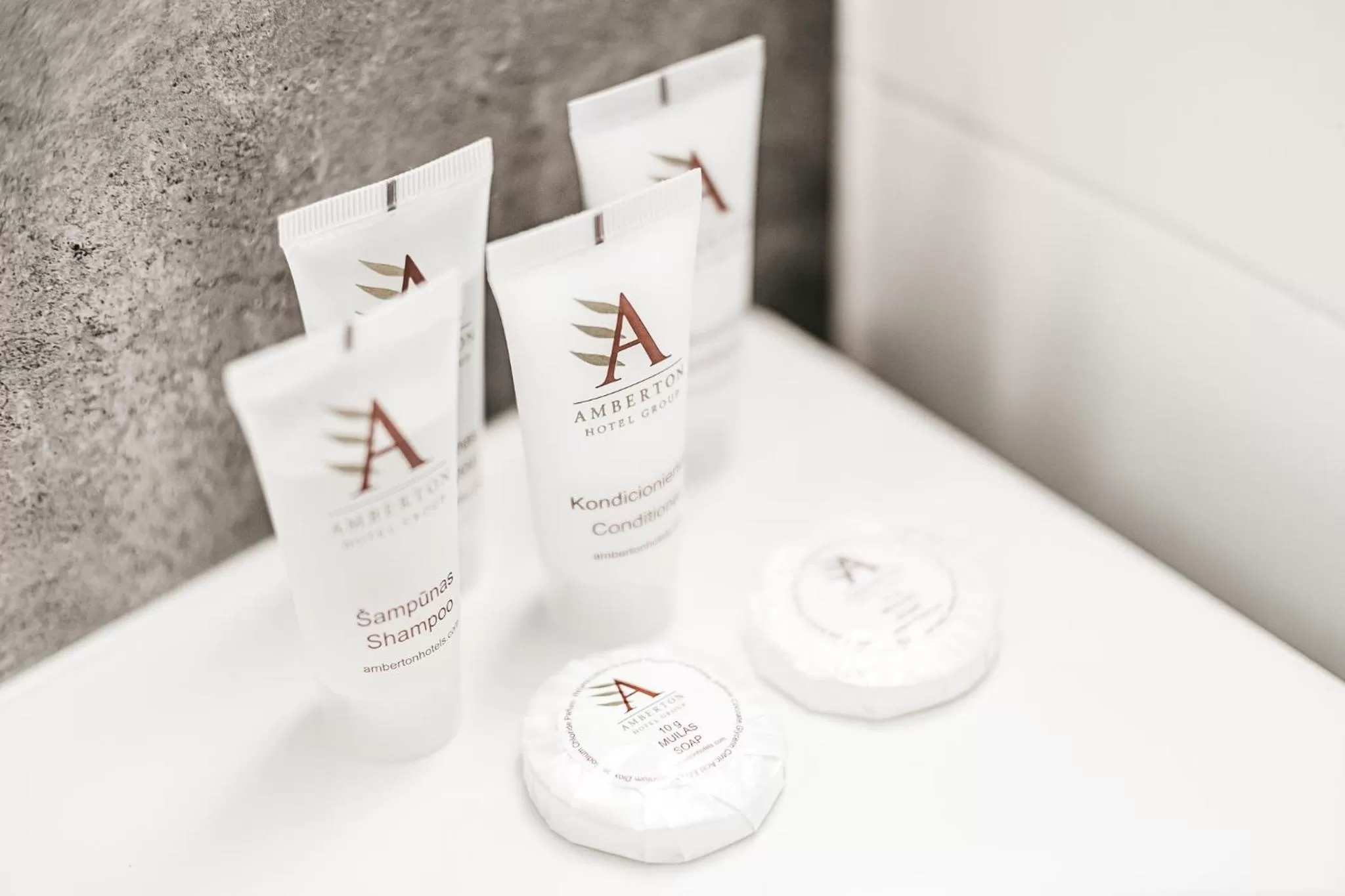 Bathroom in Amberton Hotel Klaipeda