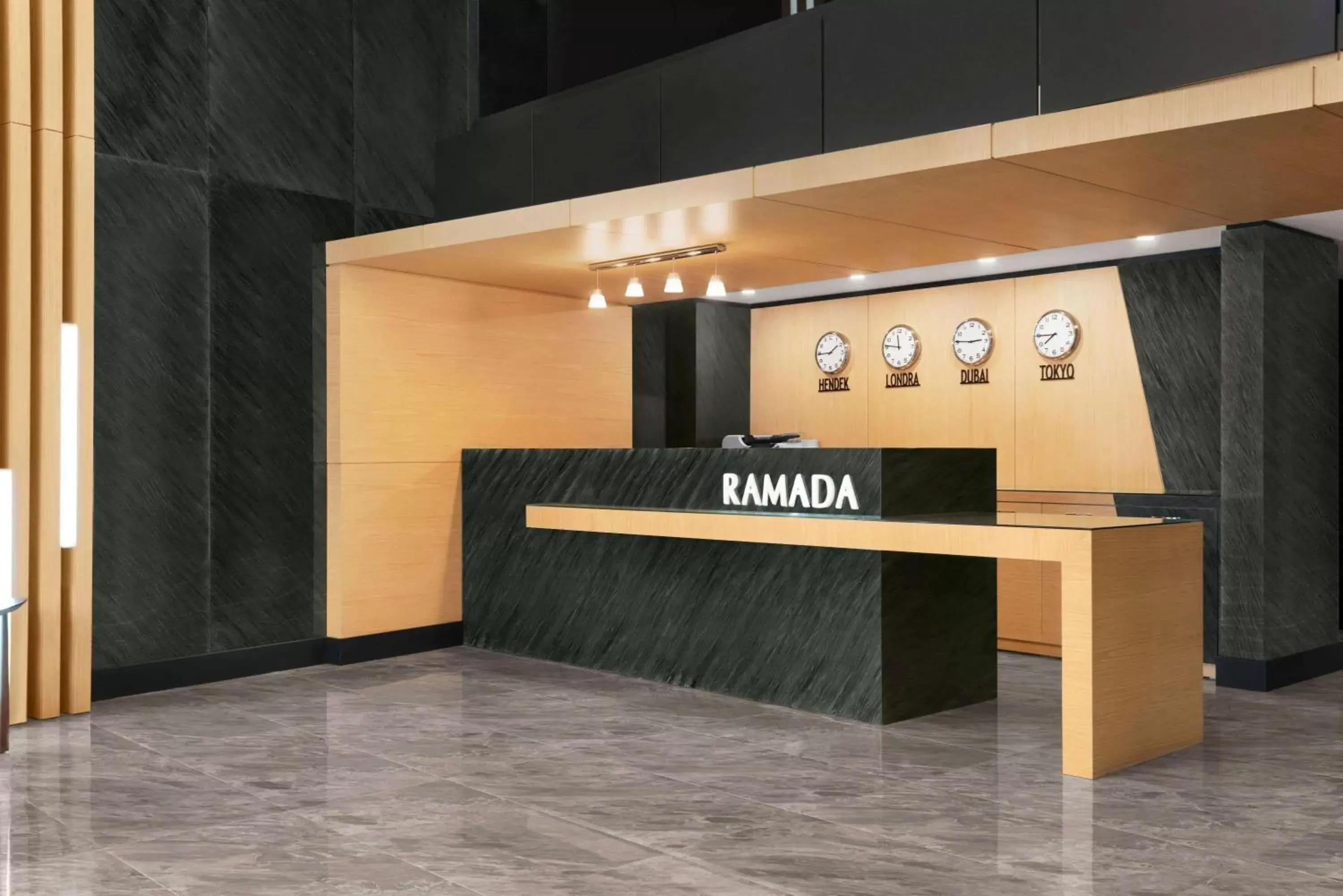 Lobby or reception in Ramada by Wyndham Sakarya Hendek Lobby or reception in Ramada by Wyndham Sakarya Hendek