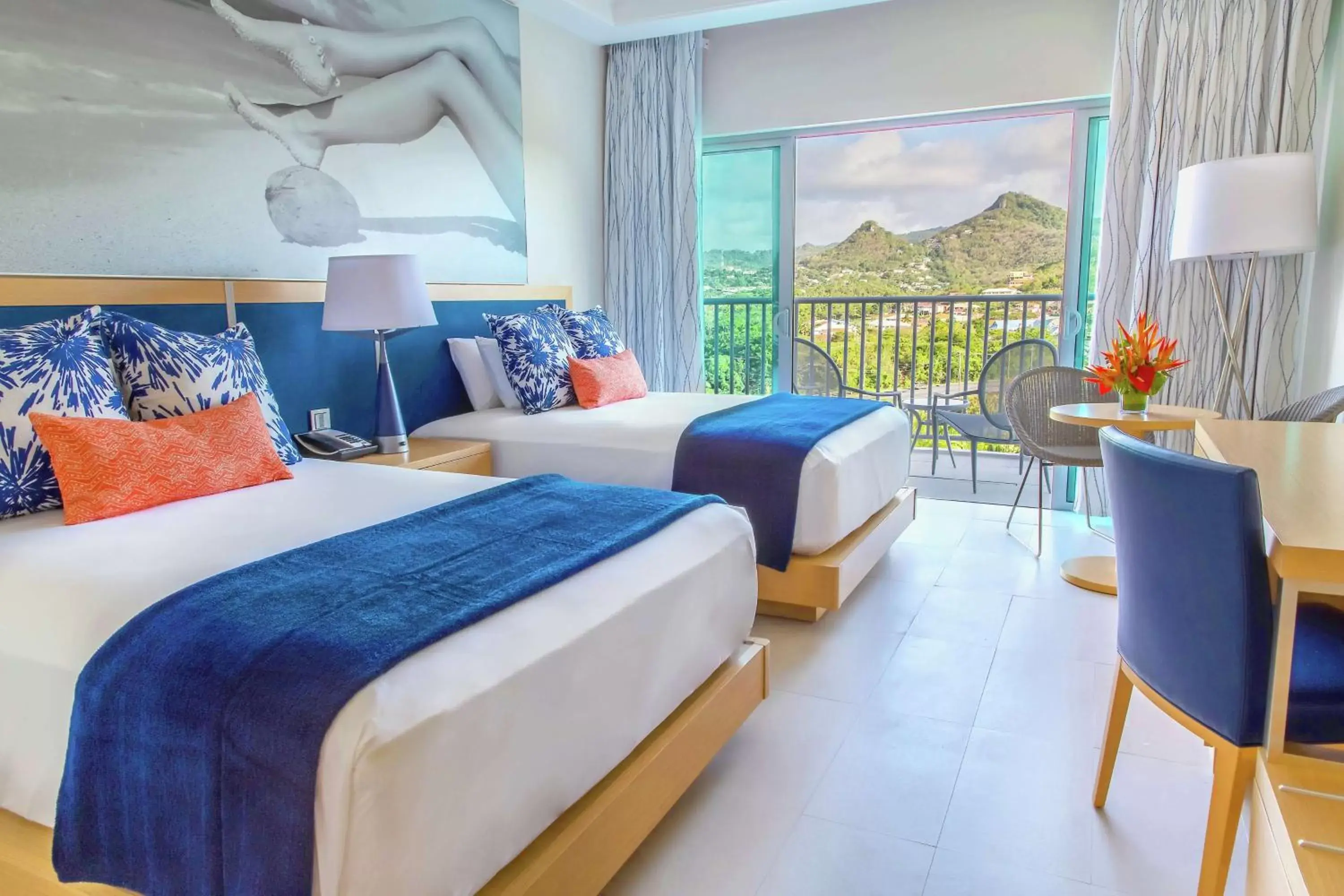 Bedroom in Harbor Club St Lucia, Curio Collection by Hilton