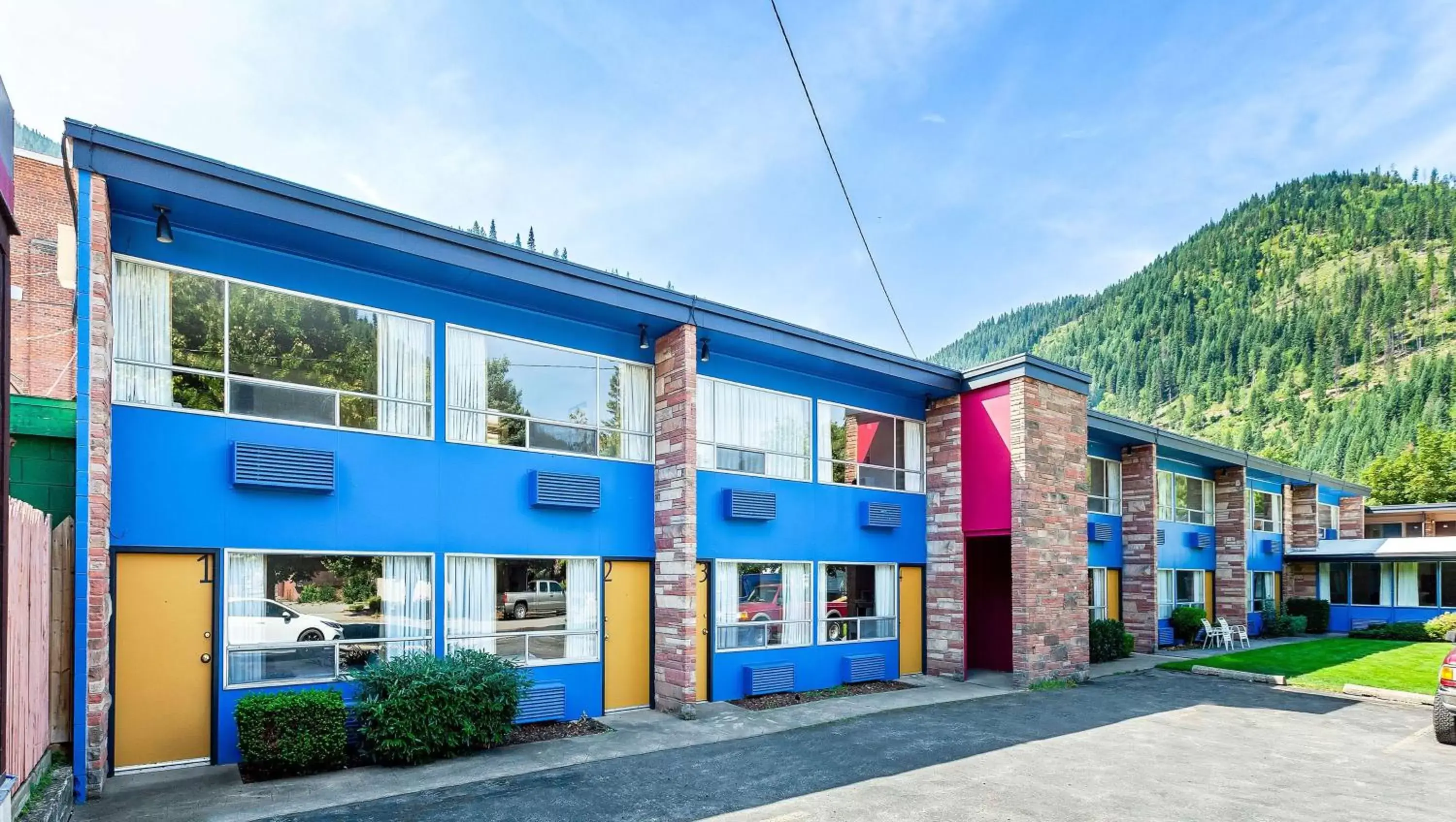 Property building in Stardust Motel Wallace Property building in Stardust Motel Wallace