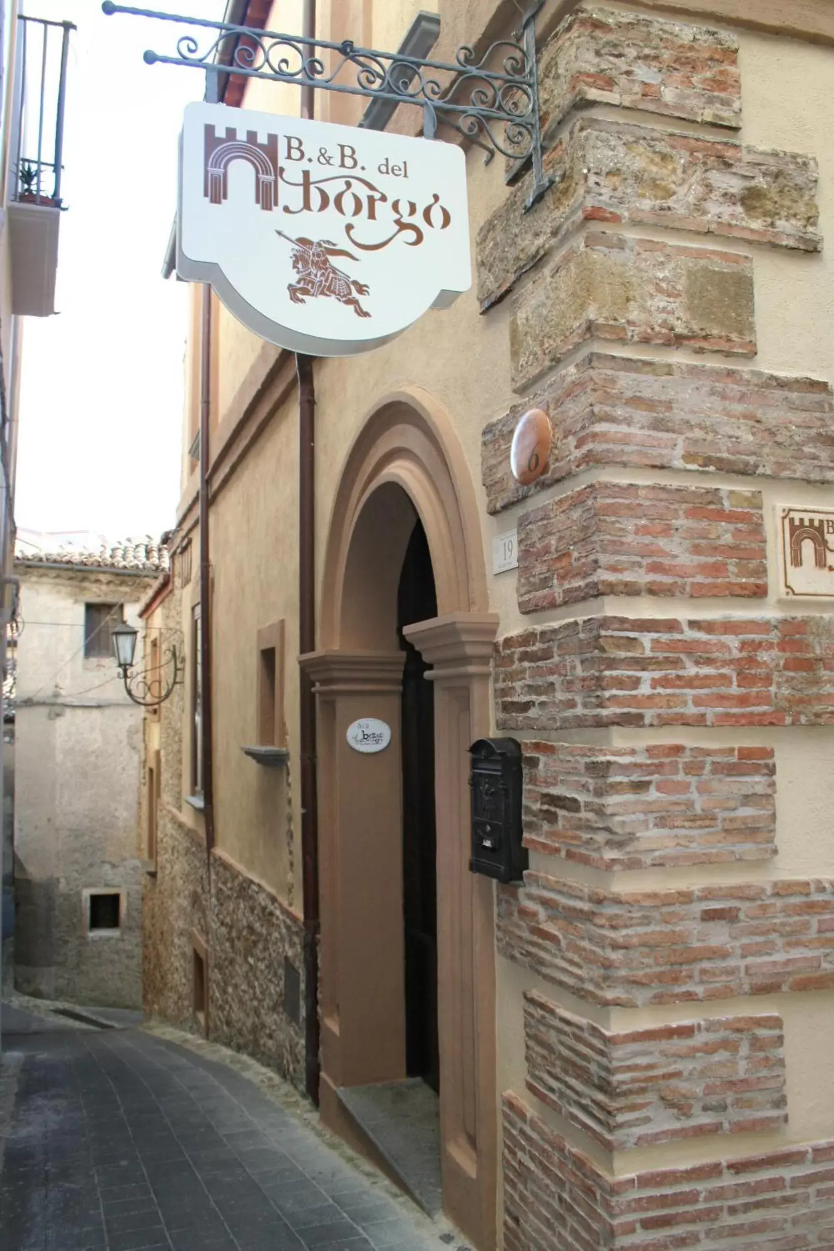 Facade/entrance in B&B Del Borgo