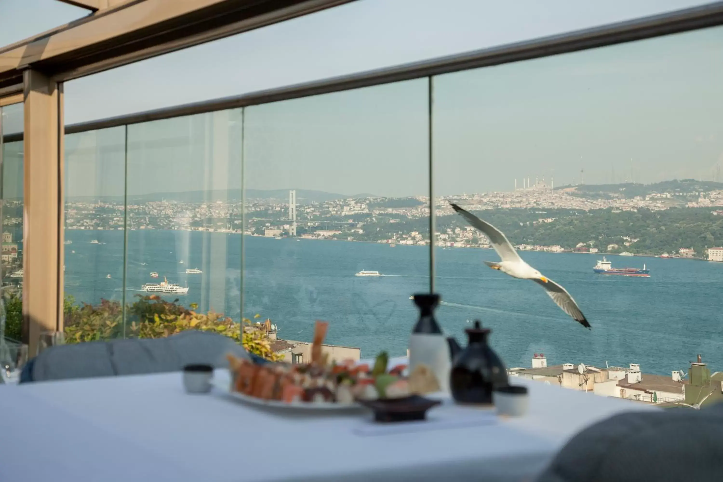 Lunch in CVK Park Bosphorus Hotel Istanbul