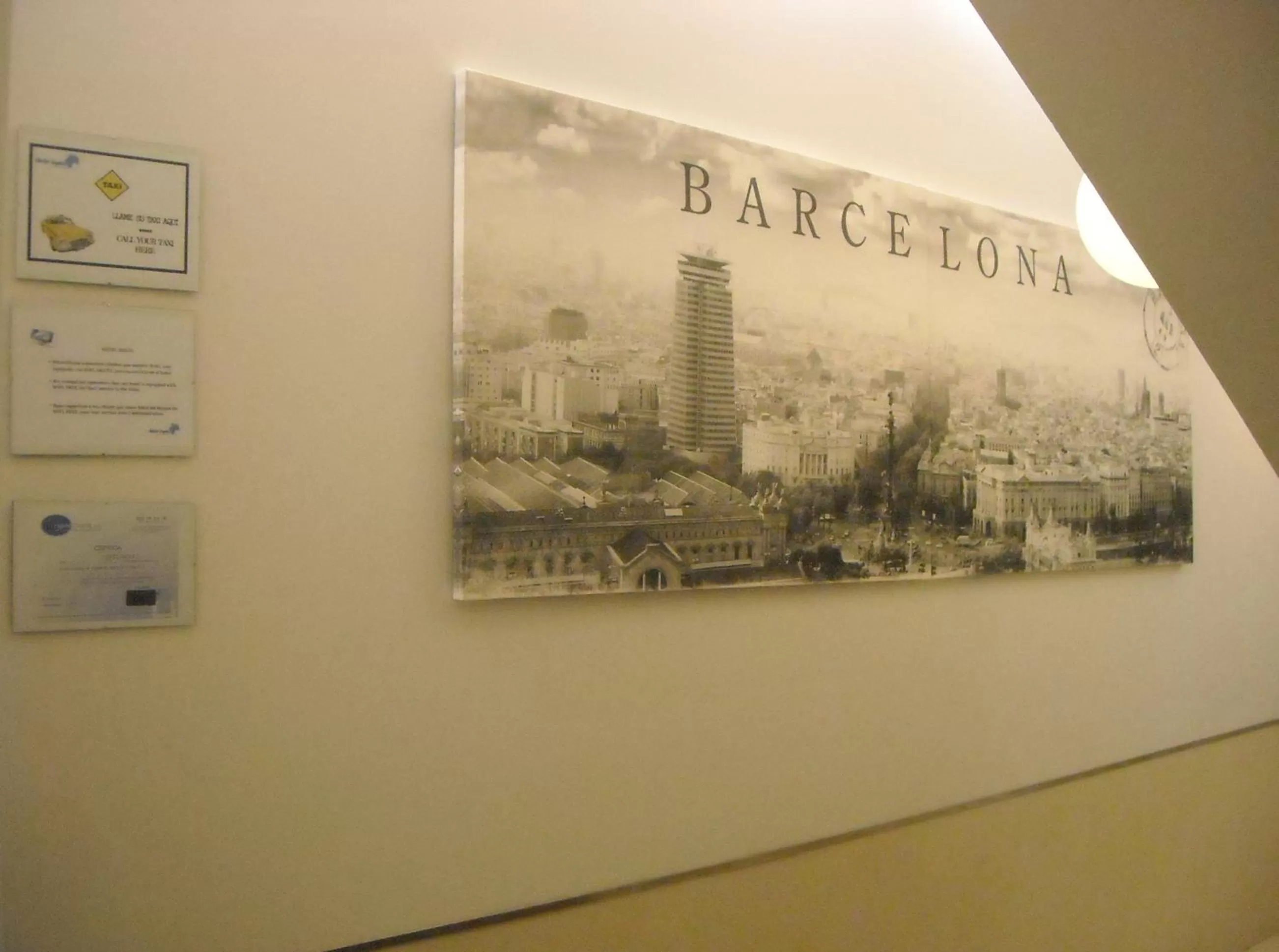 Decorative detail in Hotel Inglés