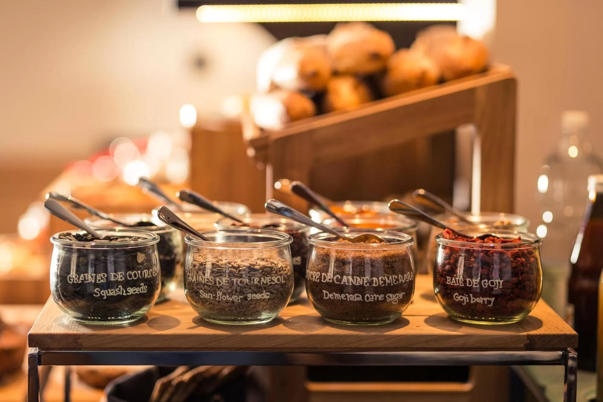 Continental breakfast in The Passage - Urban Retreat