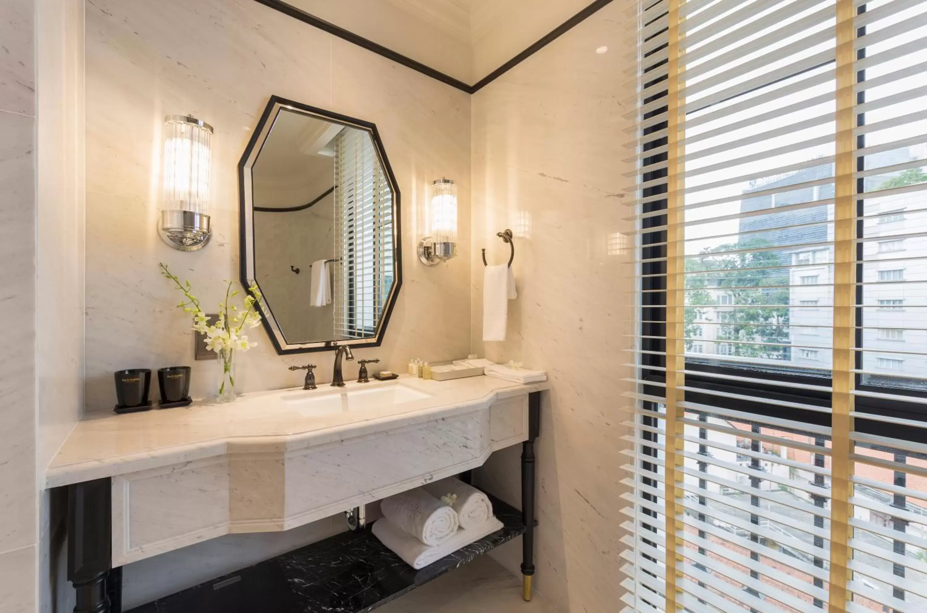 Bathroom in Bach Suites Saigon, a Member of Design Hotels