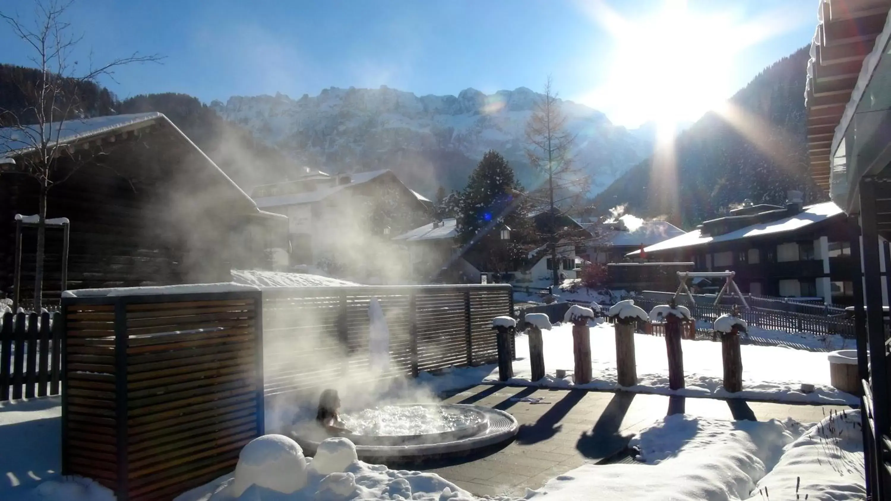 View (from property/room), Winter in Boutique Hotel Nives - Luxury & Design in the Dolomites