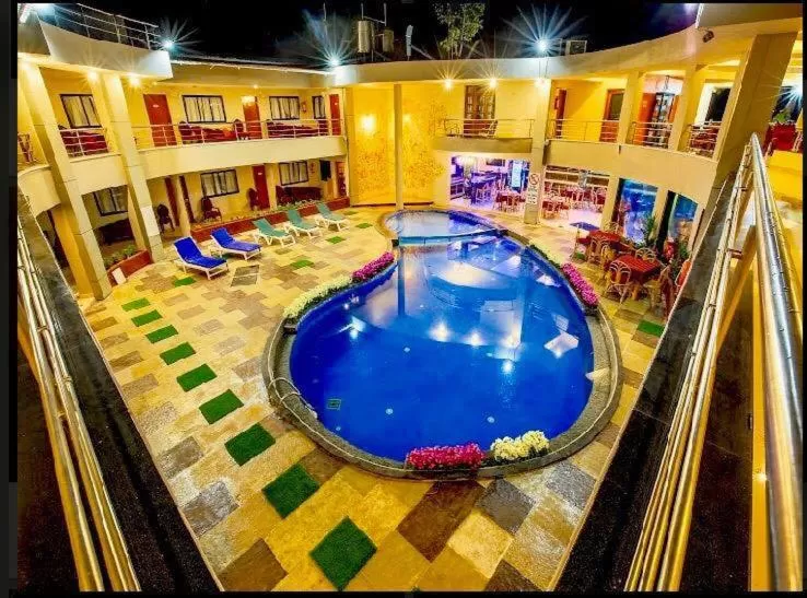 Pool view in The Center Court Resort & Spa