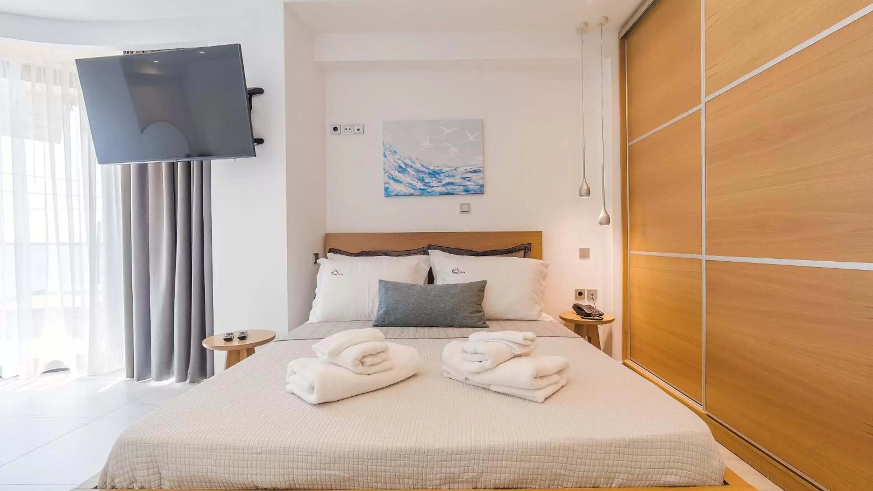 Bed in Kima Premium Apartments