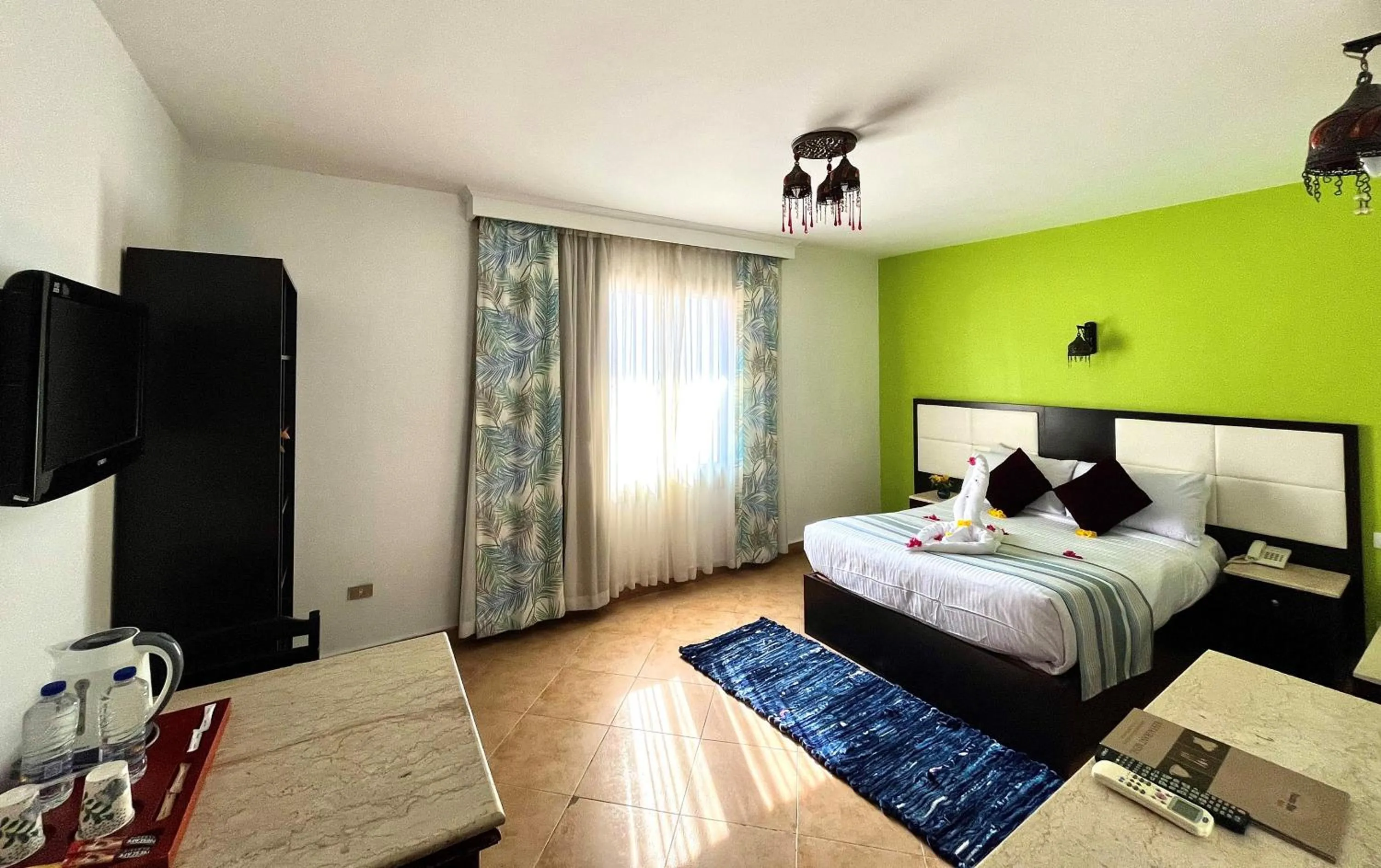 Bedroom, Bed in Naama Blue Hotel