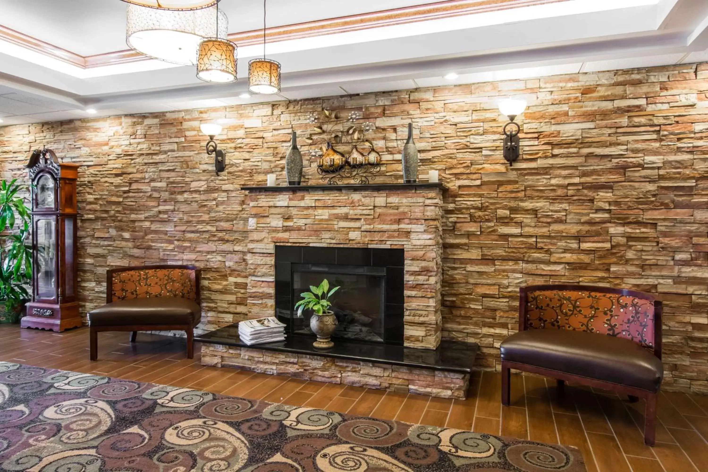 Lobby or reception, Seating Area in Hampton Inn South Hill
