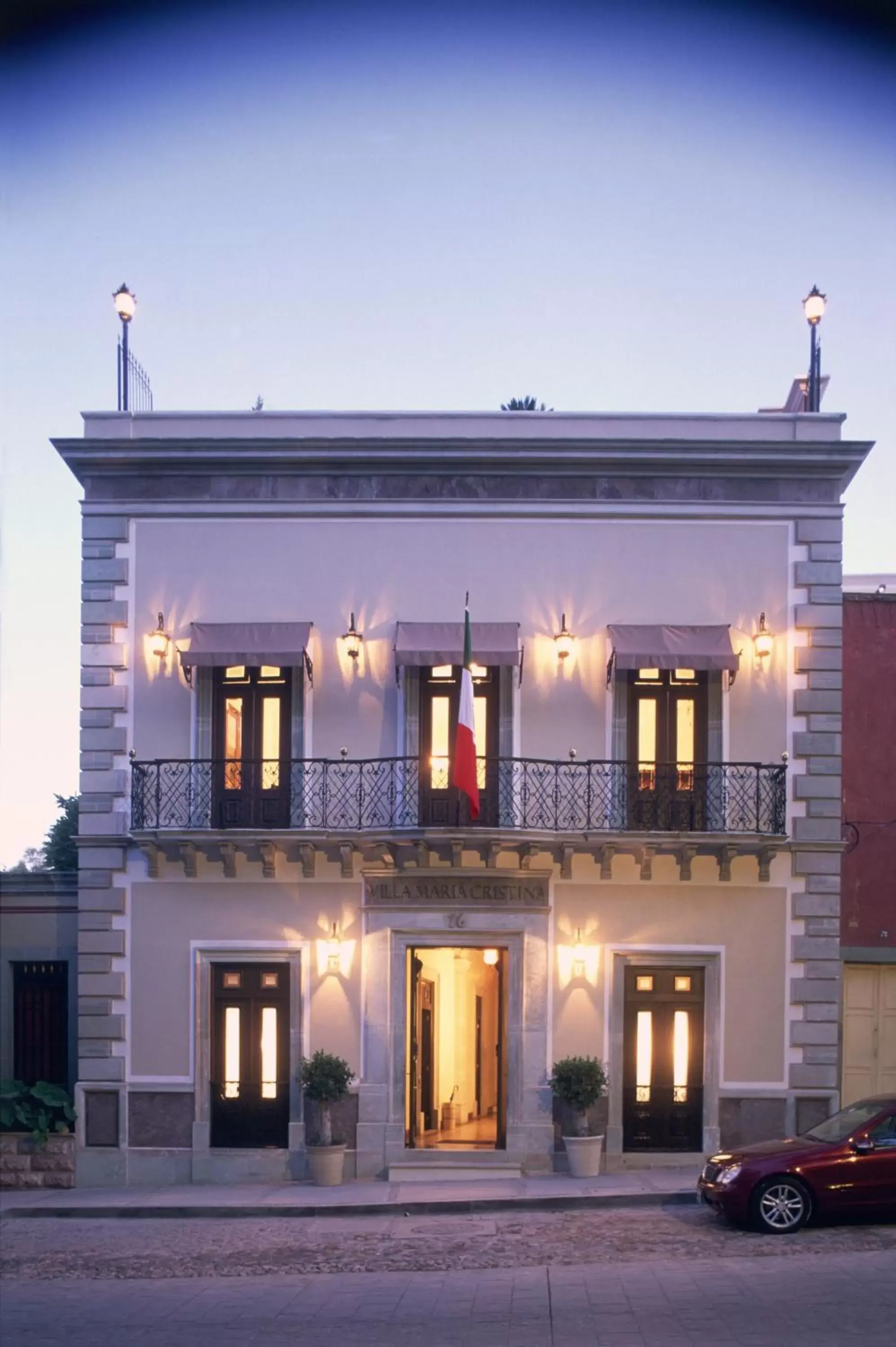 Facade/entrance, Property Building in Villa Maria Cristina Hotel