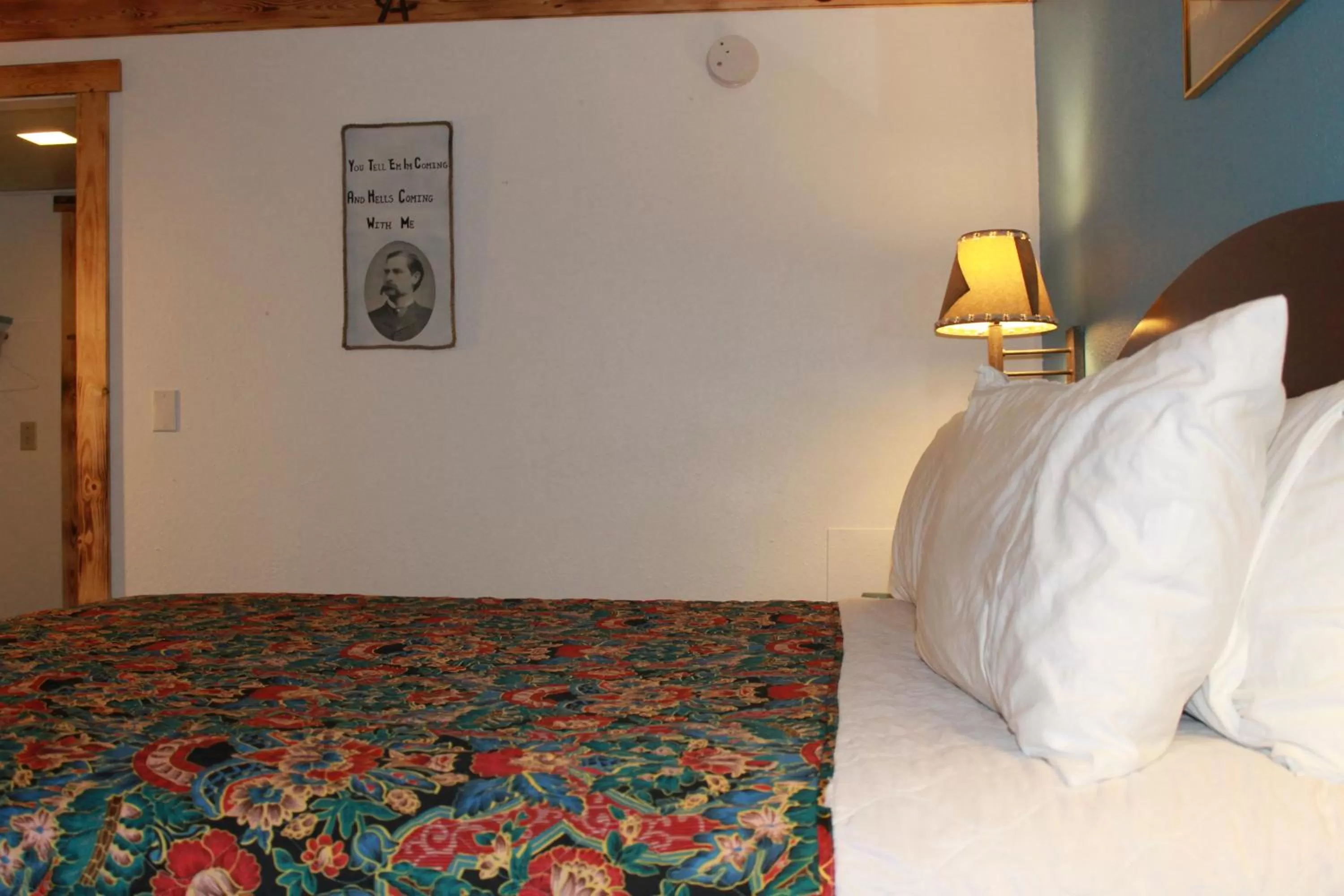 Bed in Wyatt Earp Hotel