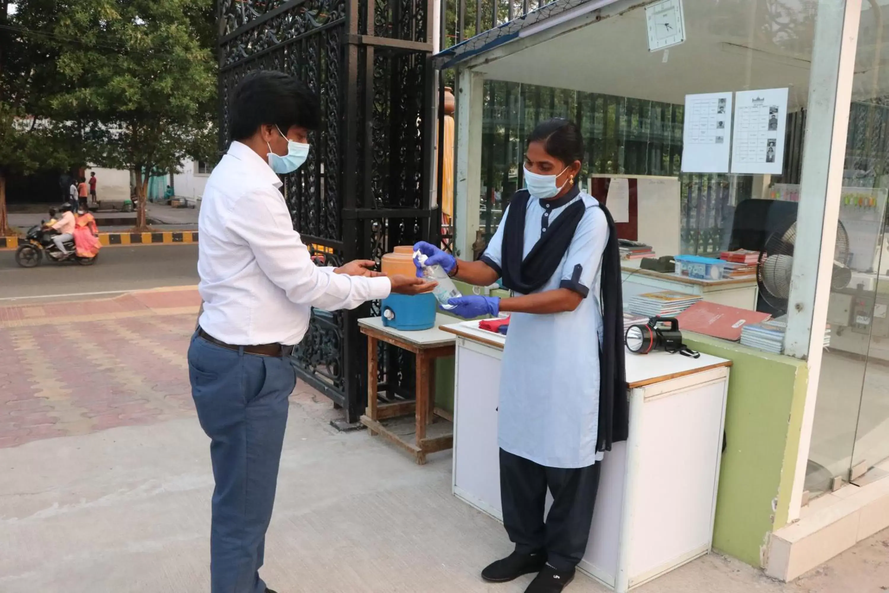 Facade/entrance in Gadiraju Palace Convention Centre & Hotel Facade/entrance in Gadiraju Palace Convention Centre & Hotel