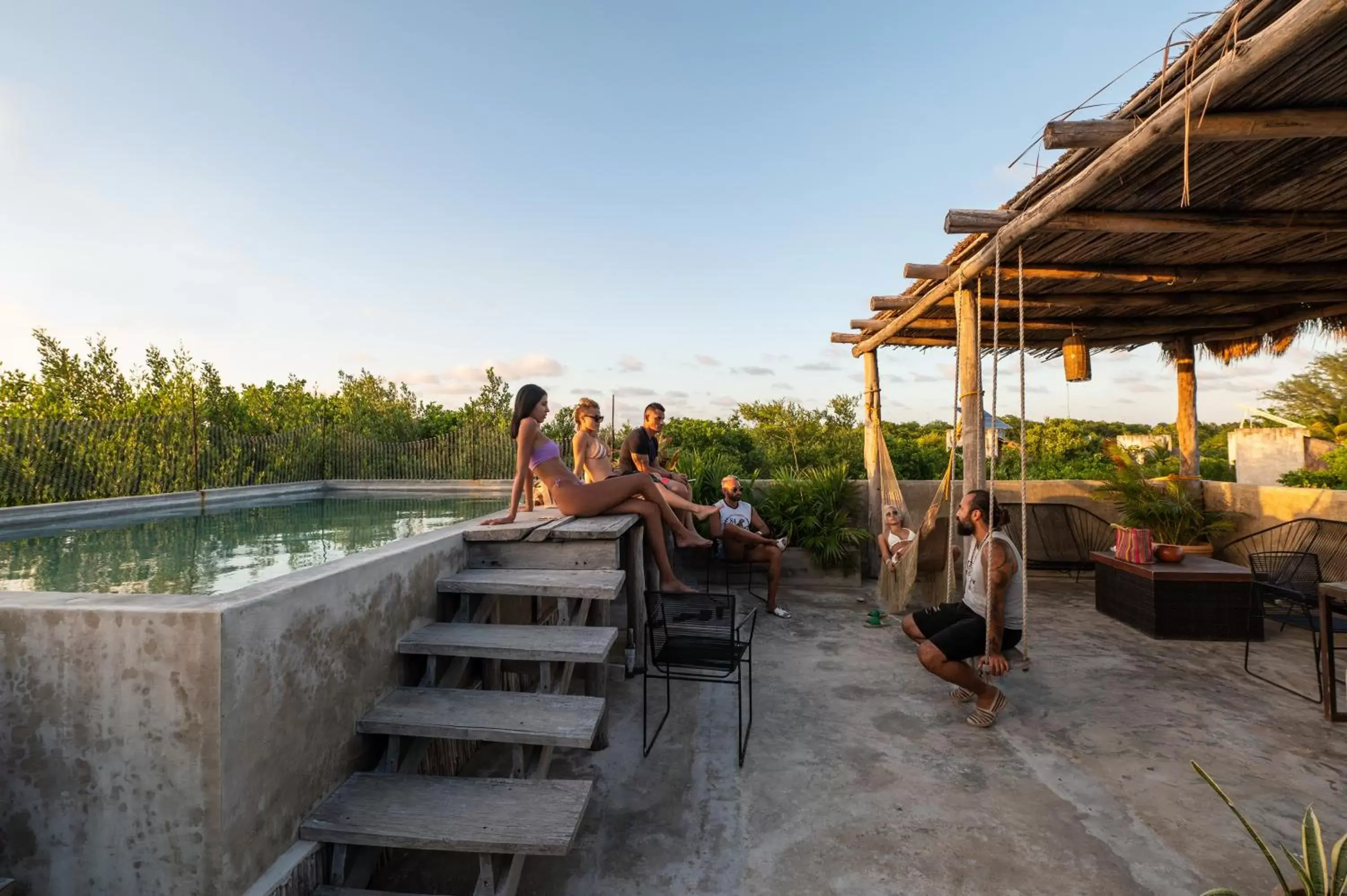 People in Casa Coyote Tulum