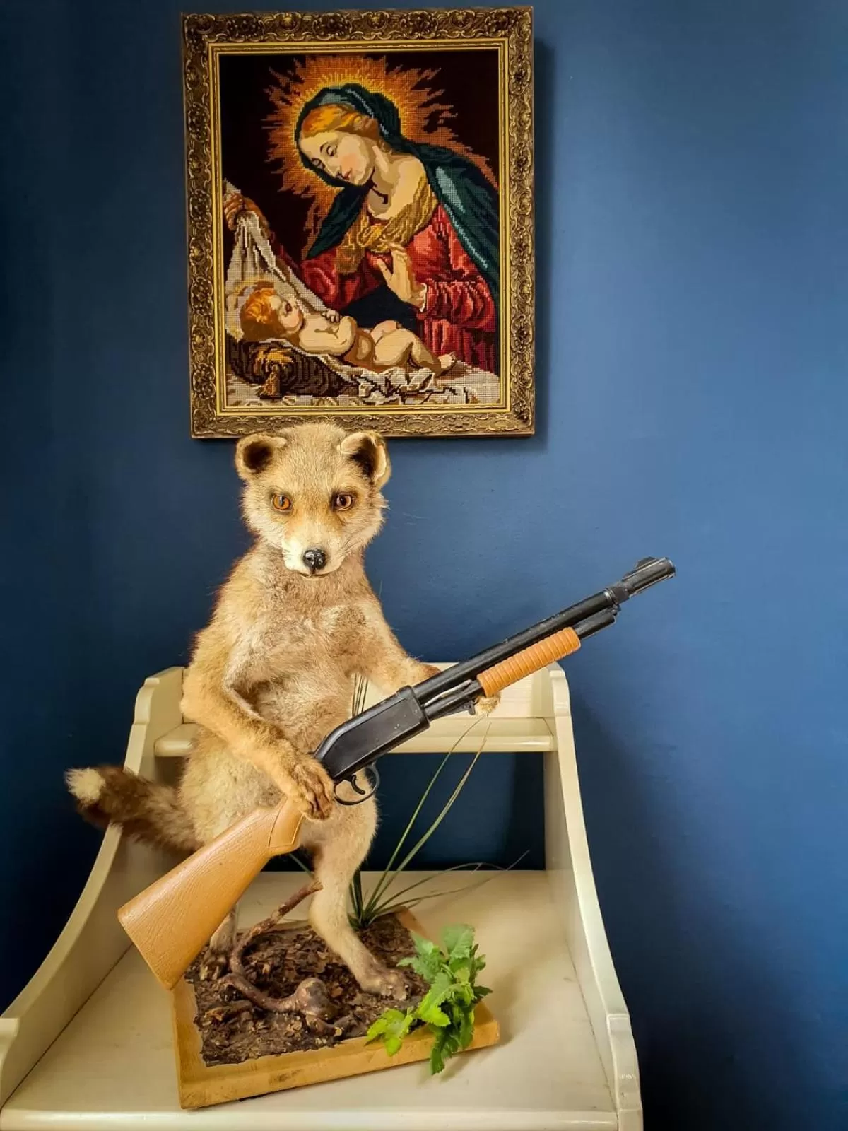 Decorative detail, Pets in Villa Dalenstein