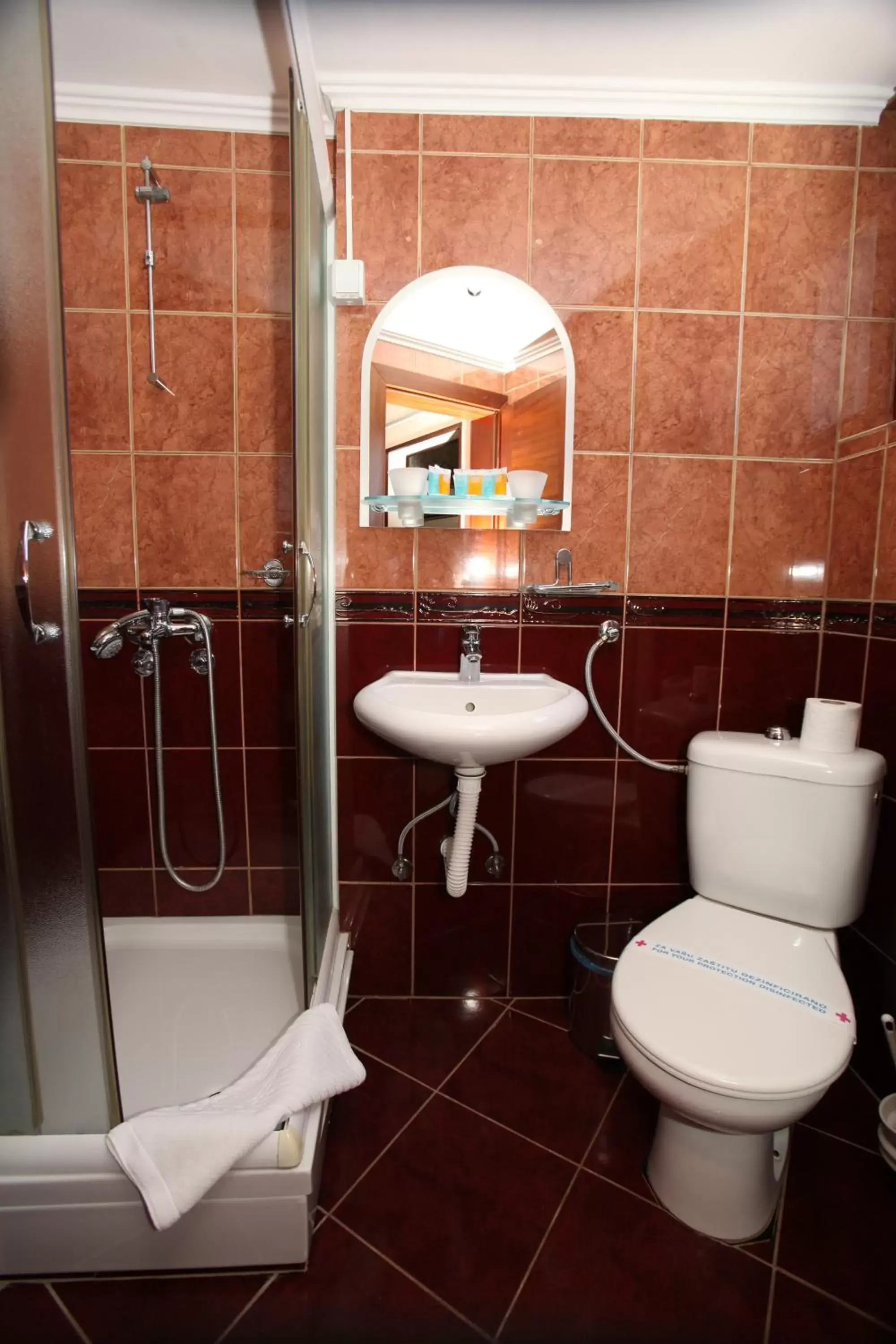 Bathroom in Hotel Petrus