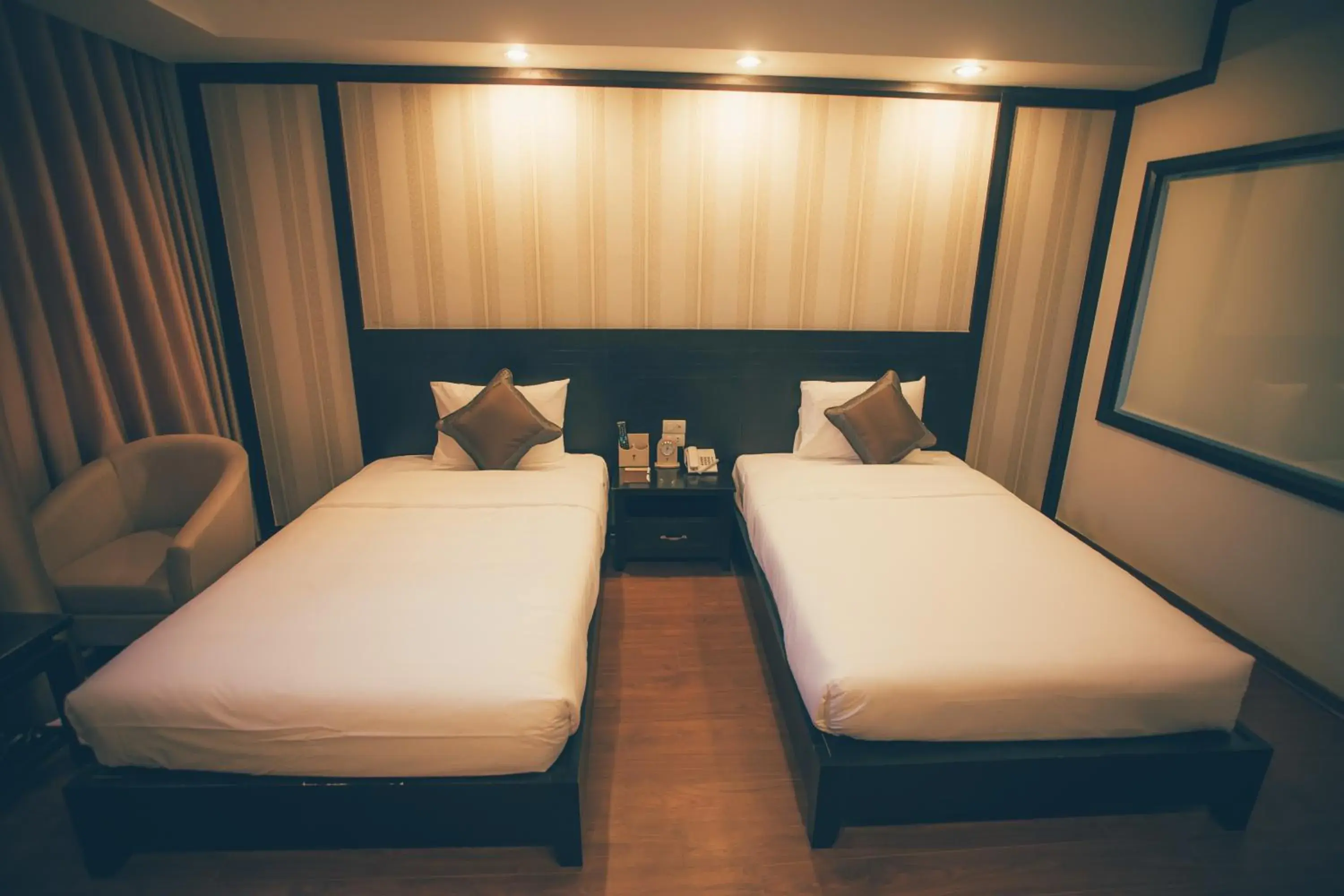 Bed in Top Hotel
