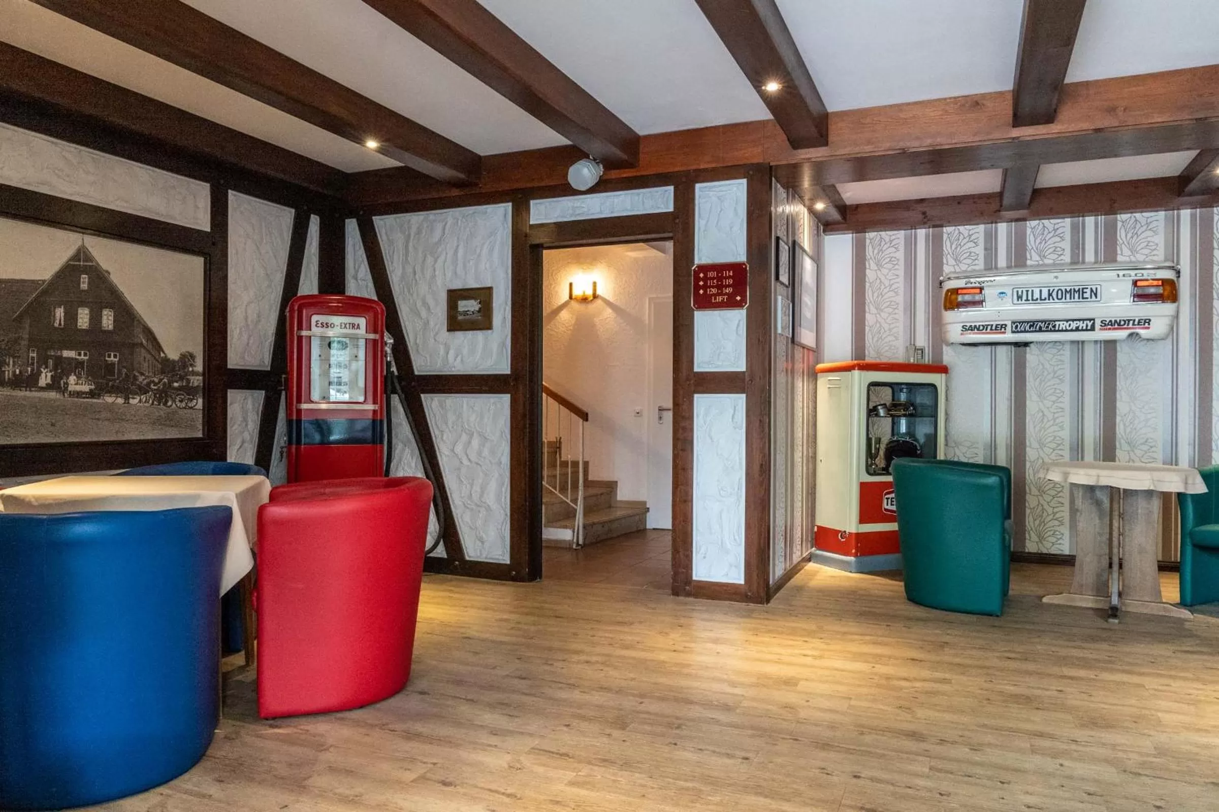 Lobby or reception in Frommanns Landhotel