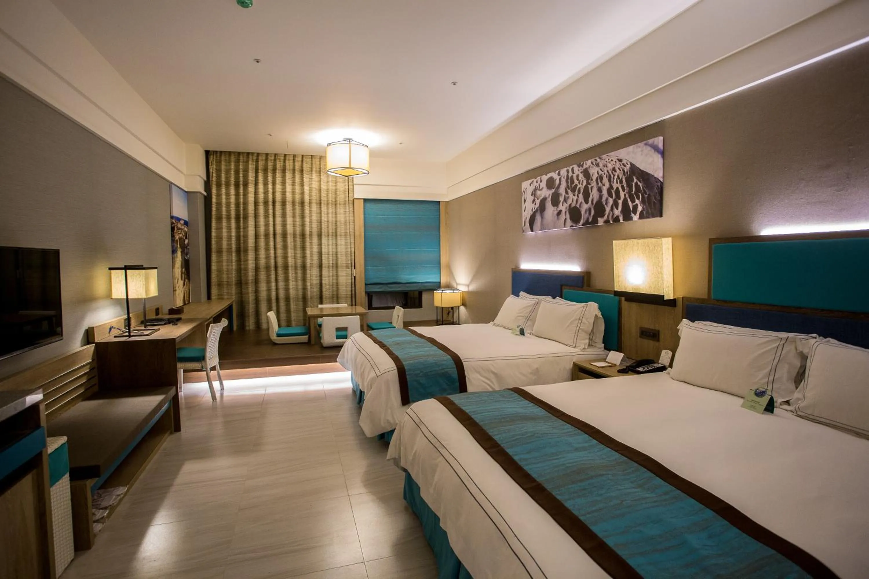 Photo of the whole room, Bed in Fullon Hotel Fulong