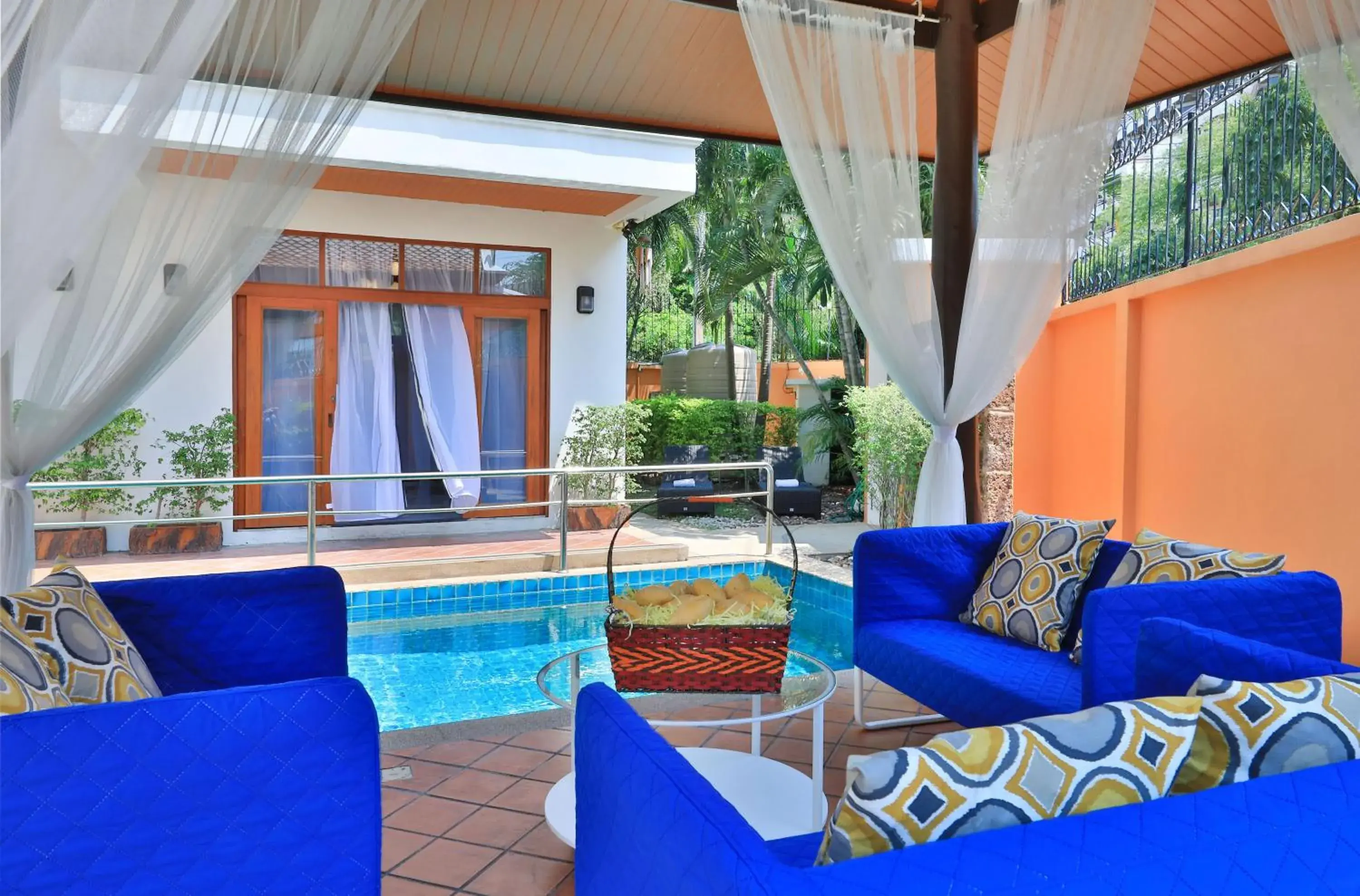 Seating Area in Siam Pool Villa Pattaya