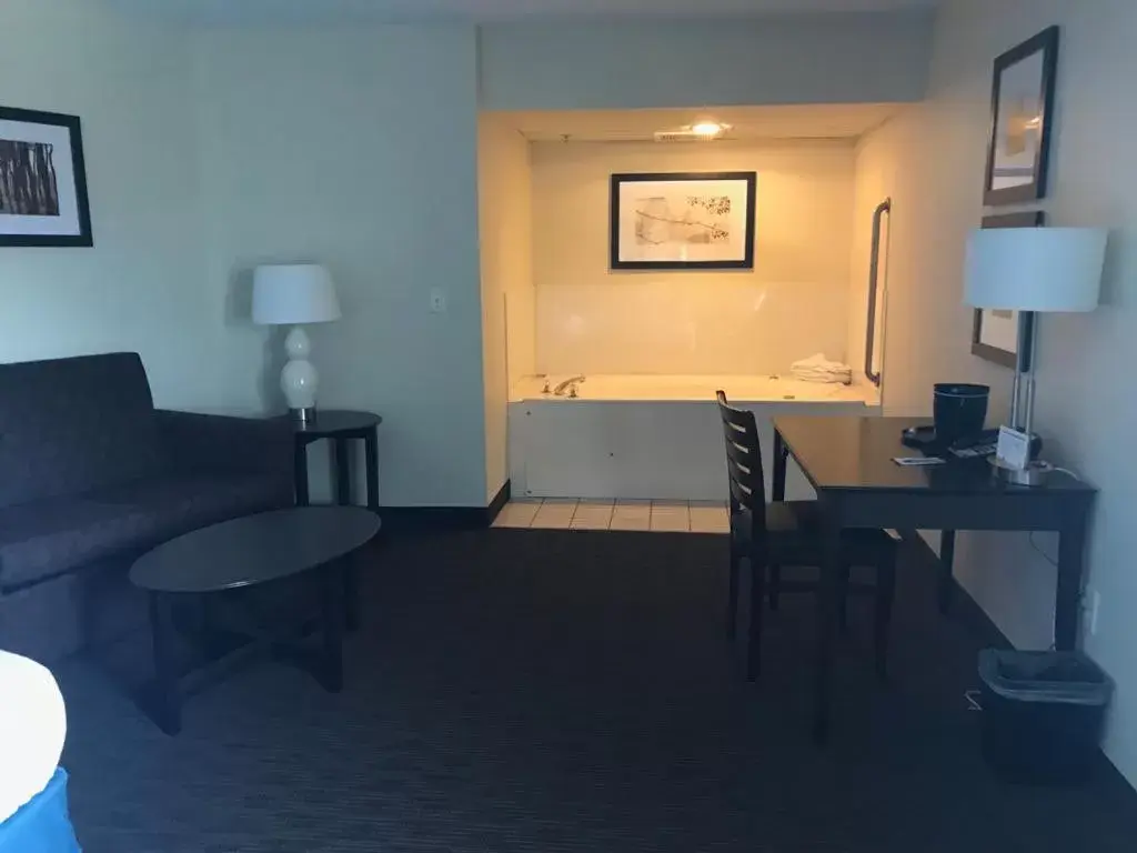 Seating Area in AmericInn by Wyndham Hotel and Suites Long Lake