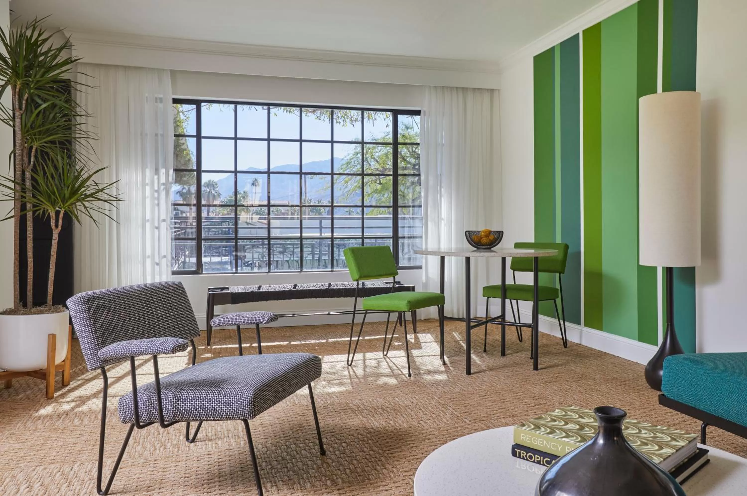 Seating area in Descanso Resort, A Men's Resort