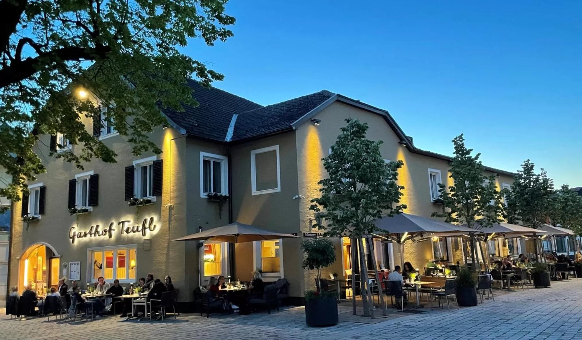 Garden in Gasthof Teufl