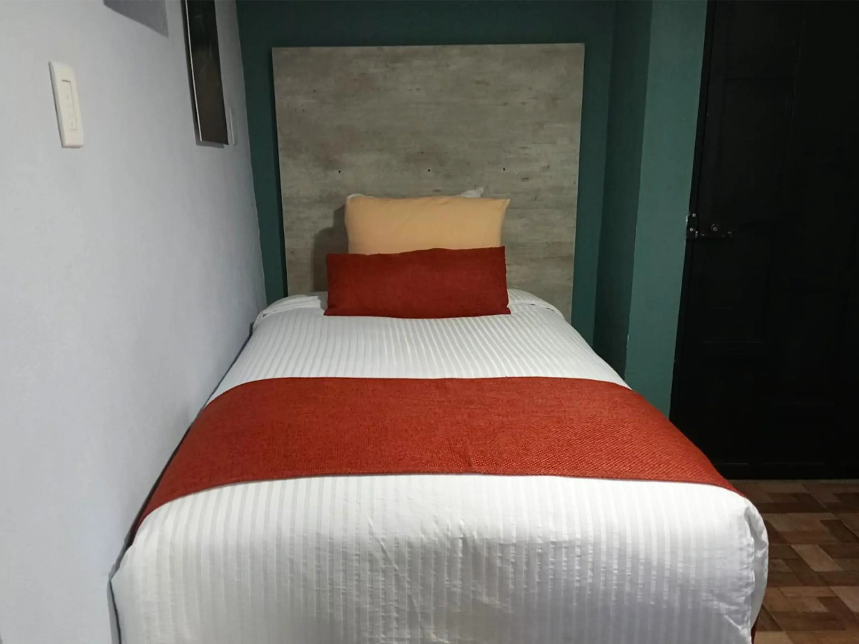 Bed in Hotel Corazon Mexicano