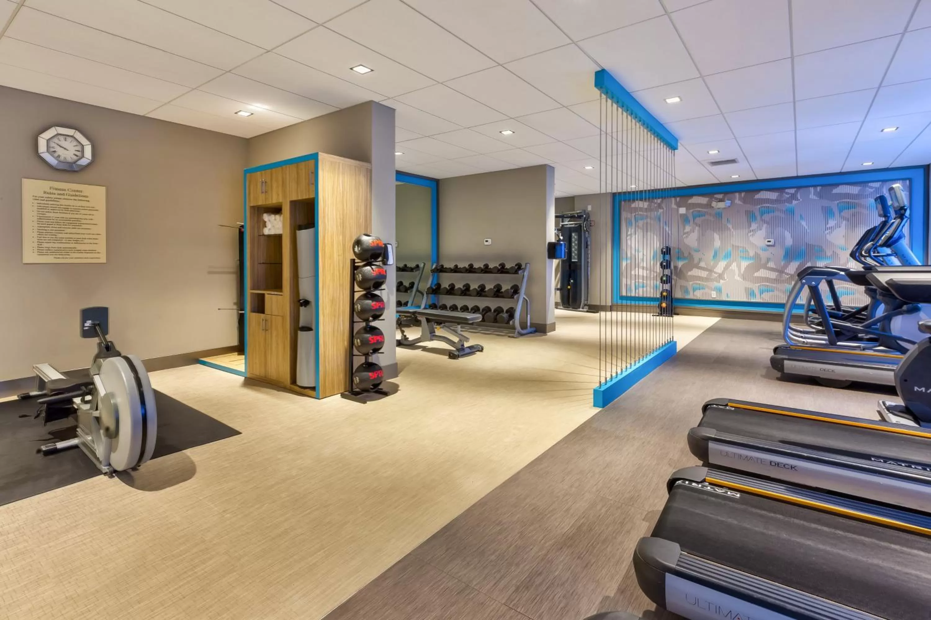 Fitness centre/facilities in Crowne Plaza Dulles Airport by IHG