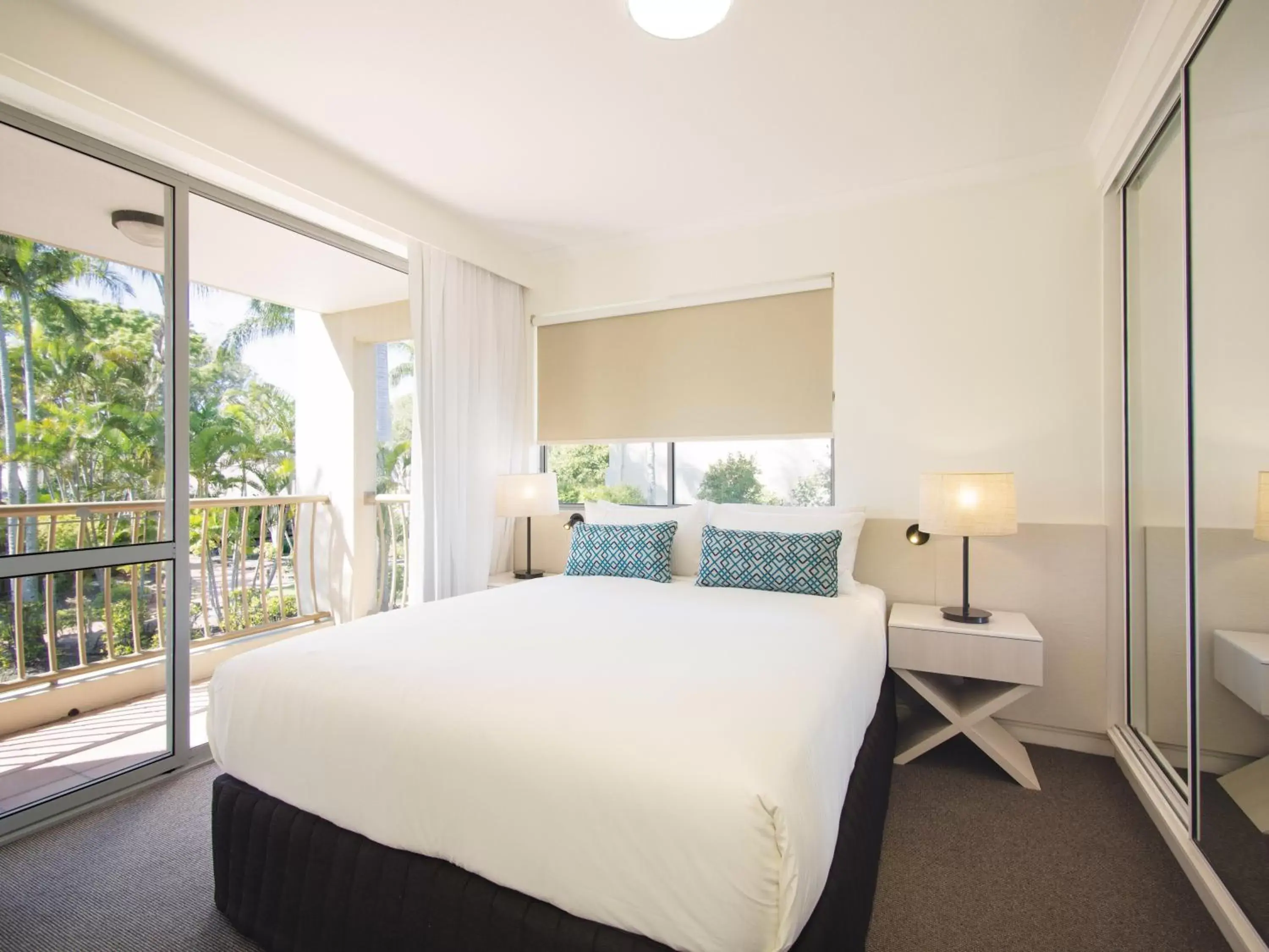 Bedroom, Bed in Oaks Sunshine Coast Oasis Resort