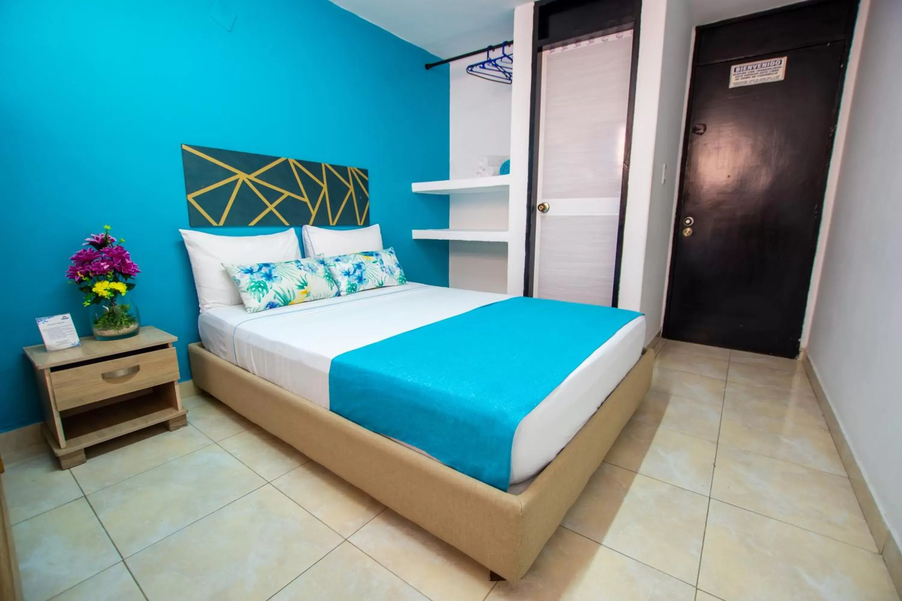 Bedroom, Bed in Hotel Taybo Beach