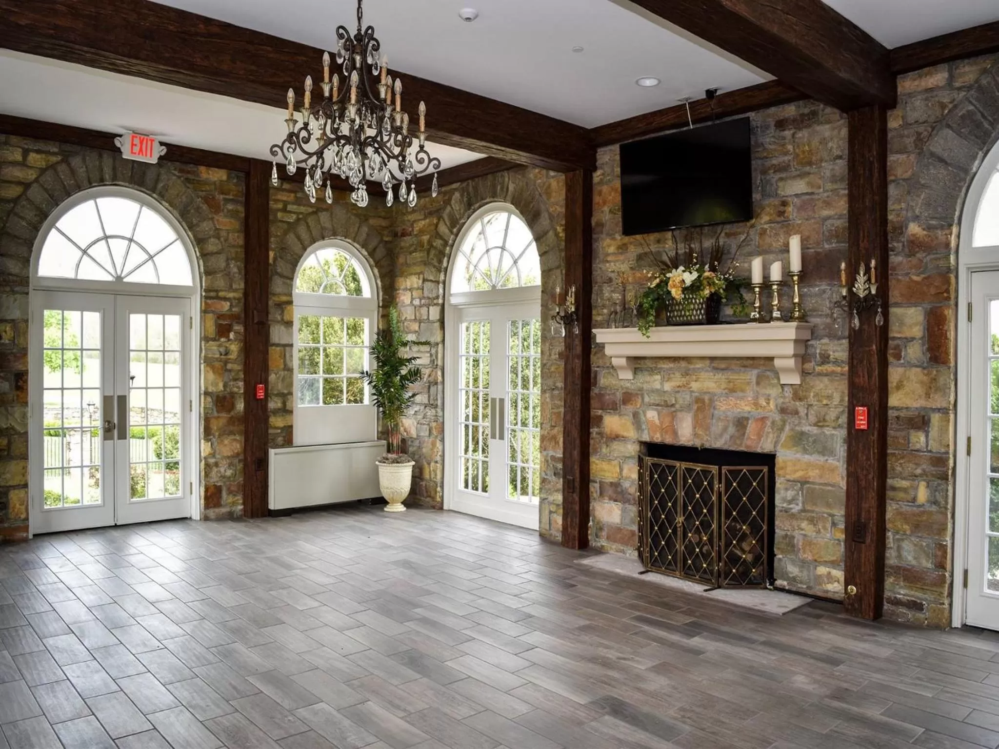 flat iron in Inn at Evergreen