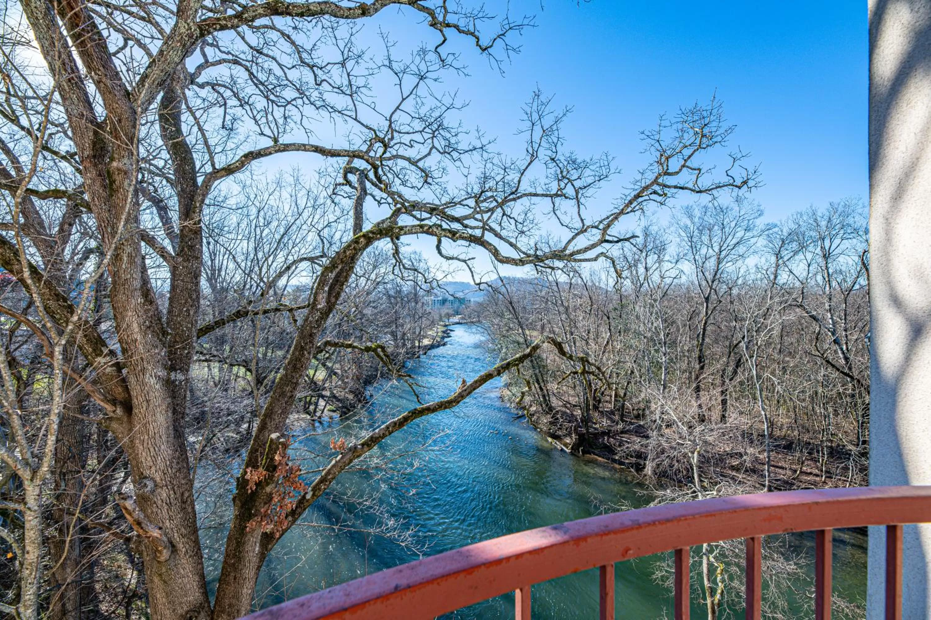 Balcony/Terrace in River Bend Inn - Pigeon Forge