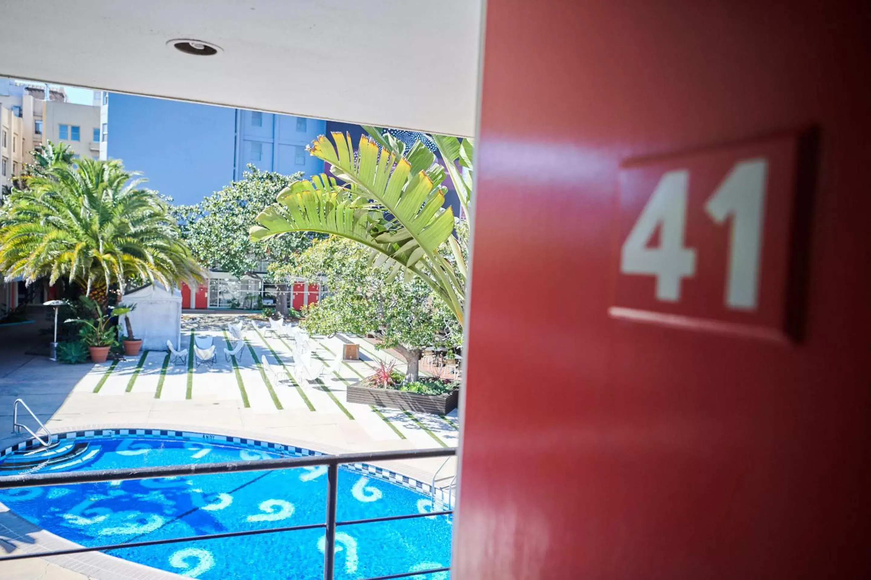 Pool View in Phoenix Hotel