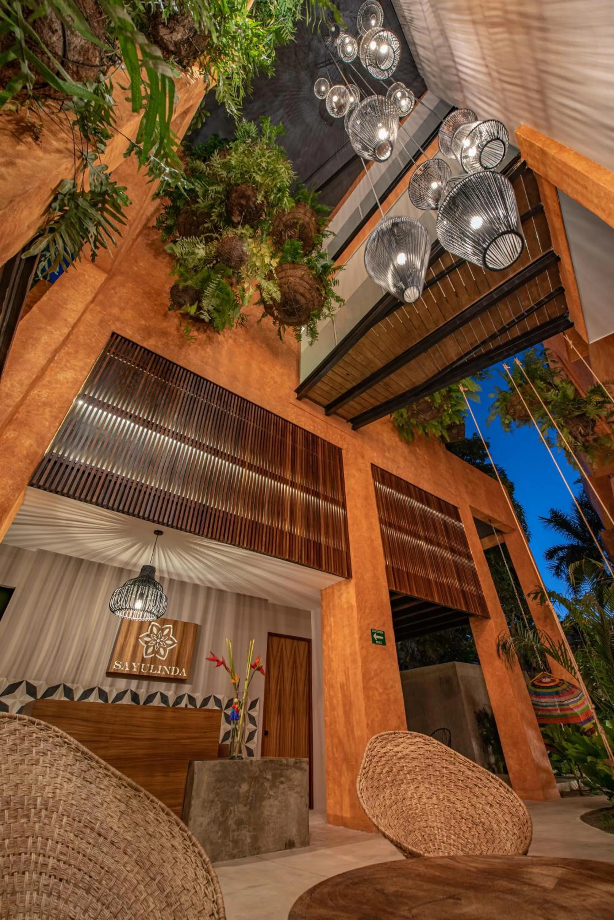 Lobby or reception in Sayulinda Hotel