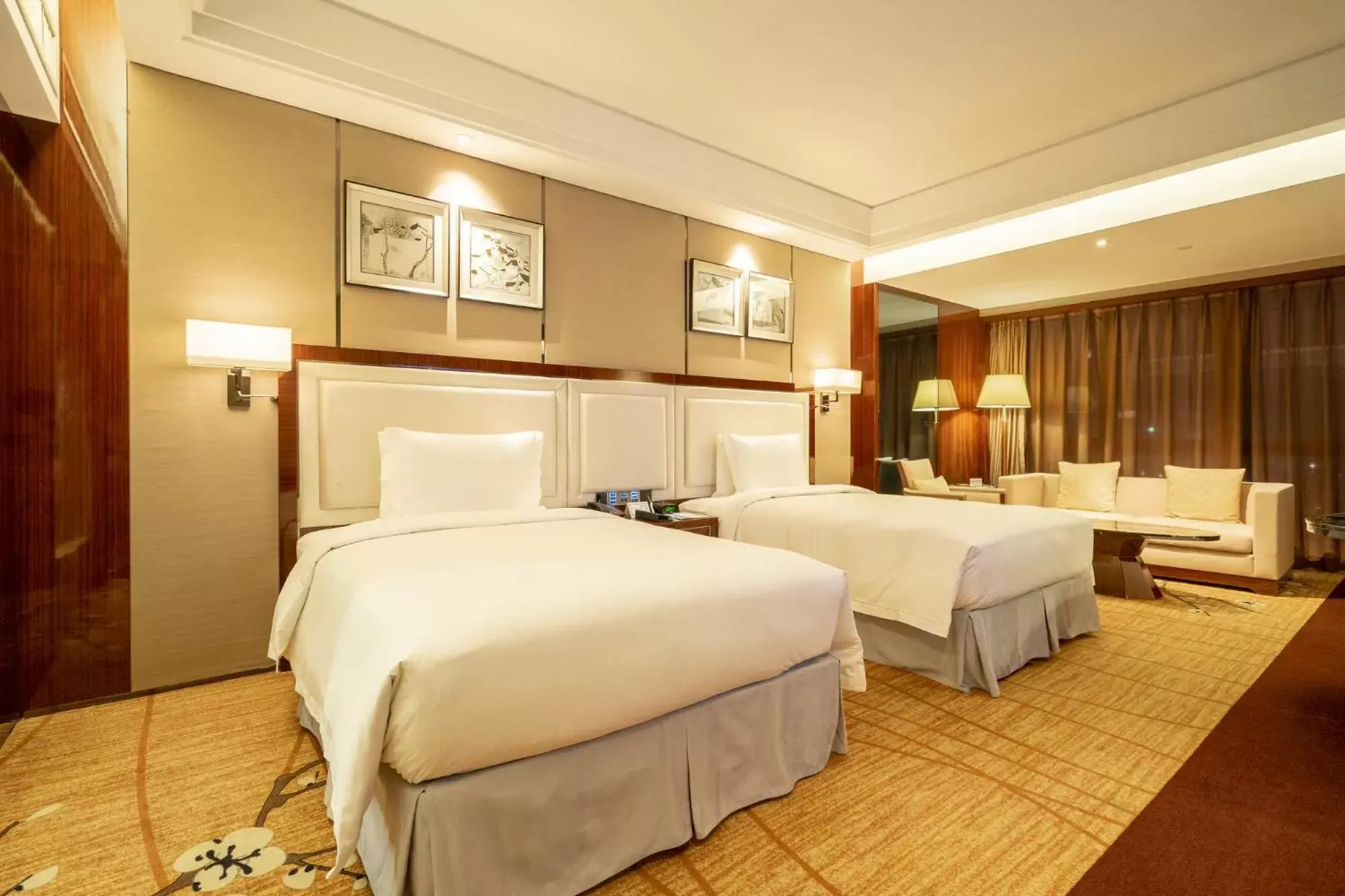 Bed in Hilton Foshan