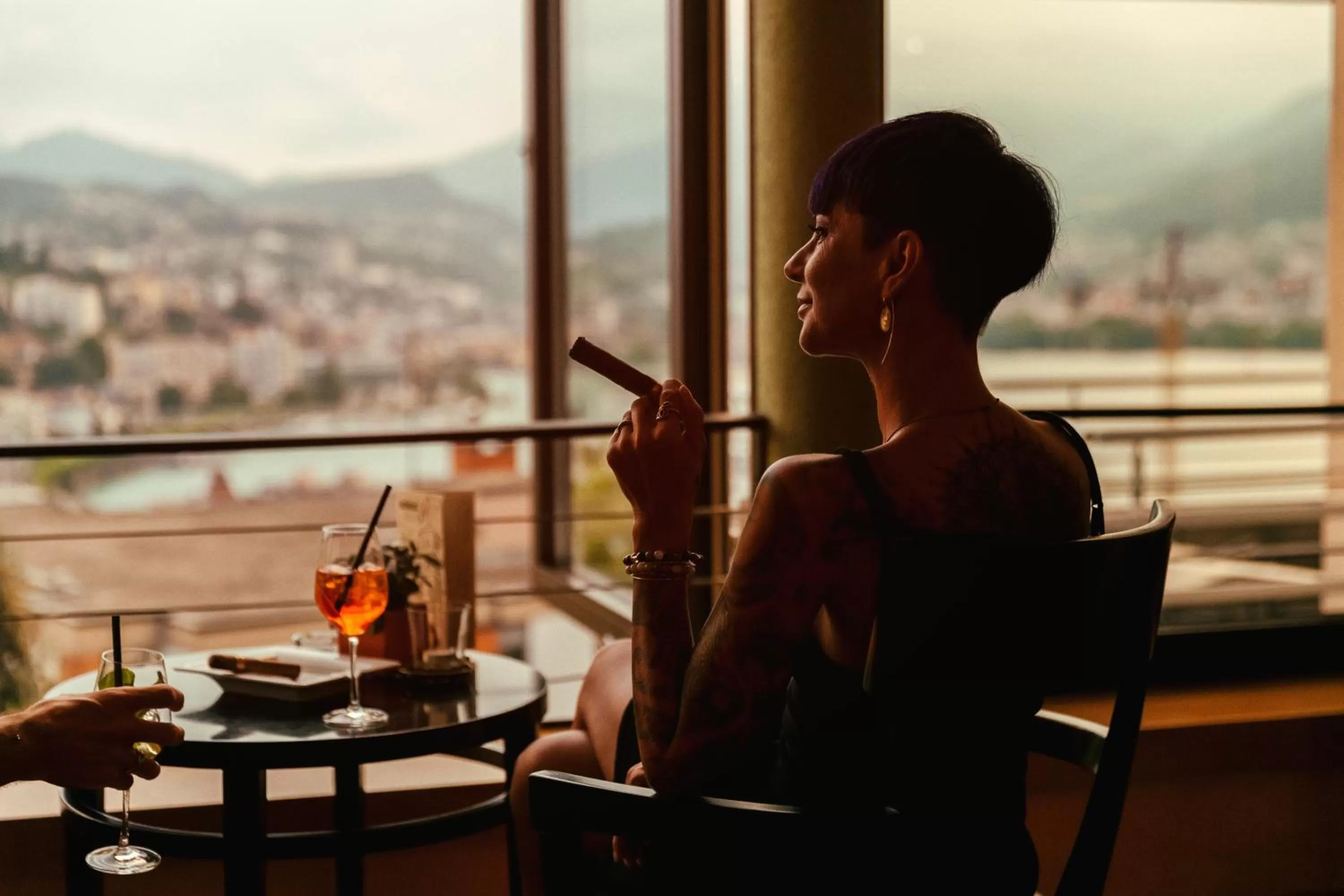 Lake view in Suitenhotel Parco Paradiso