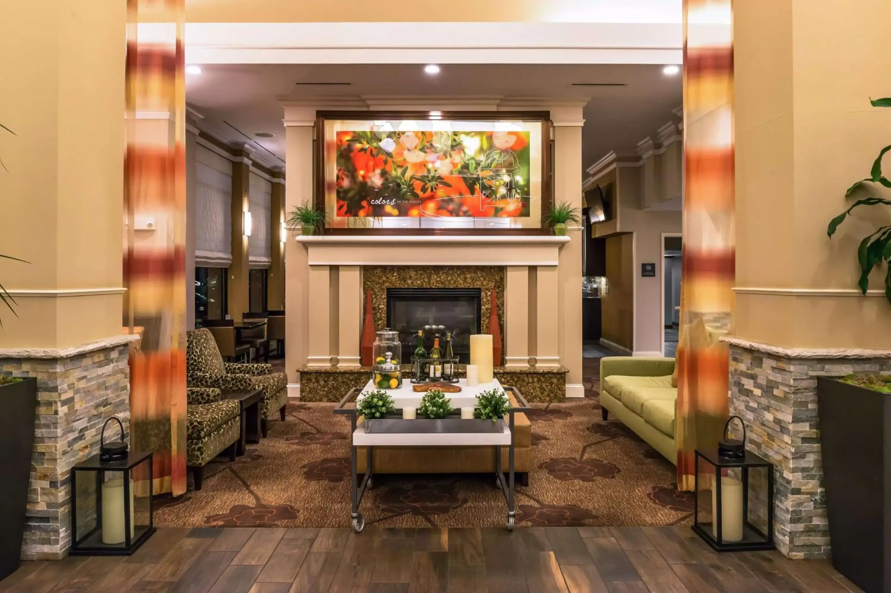 Lobby or reception, Restaurant/Places to Eat in Hilton Garden Inn Detroit Southfield