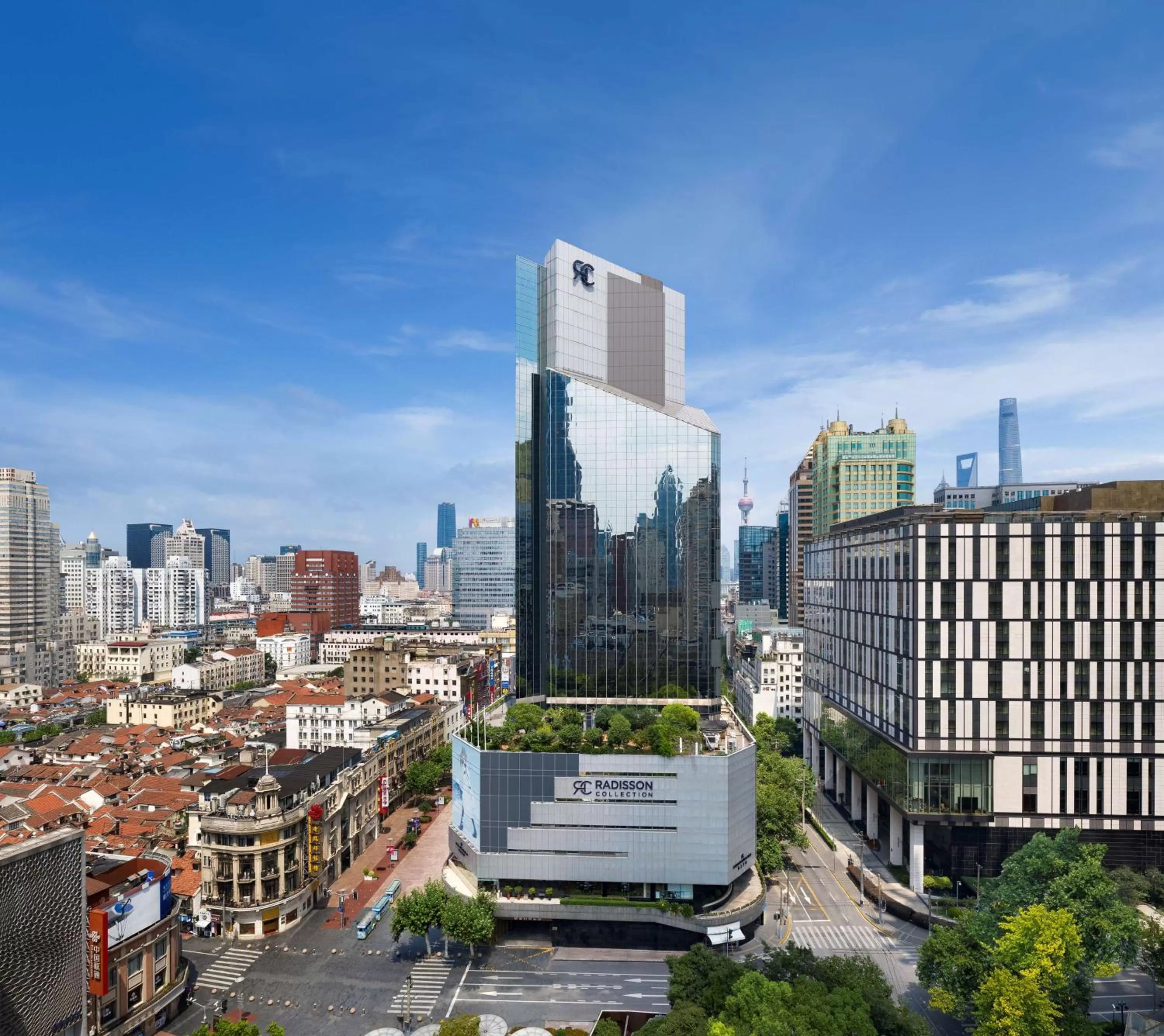 Property building in Radisson Collection Hyland Shanghai