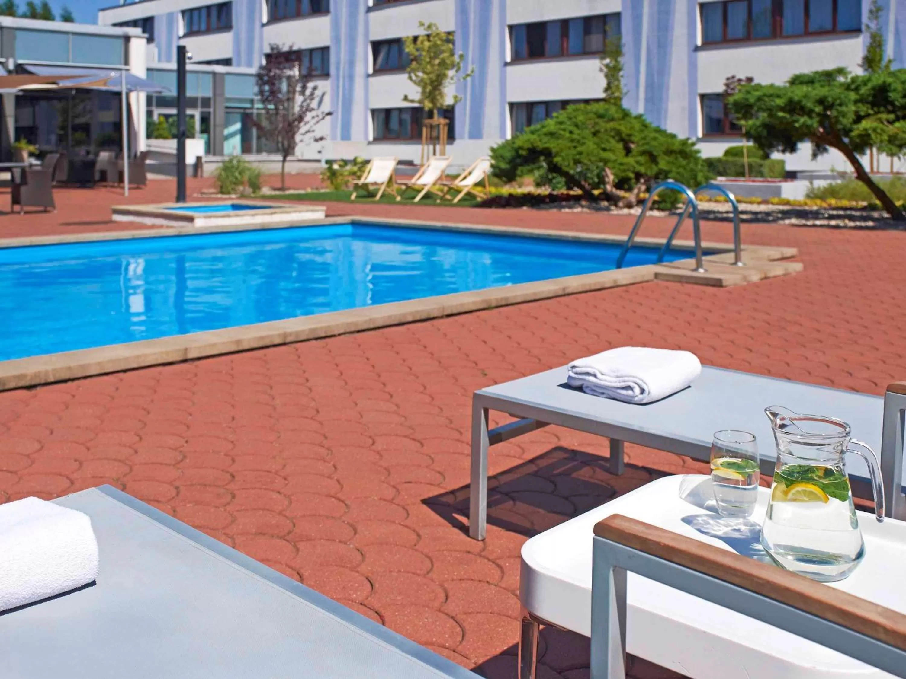 On site in Novotel Poznań Malta