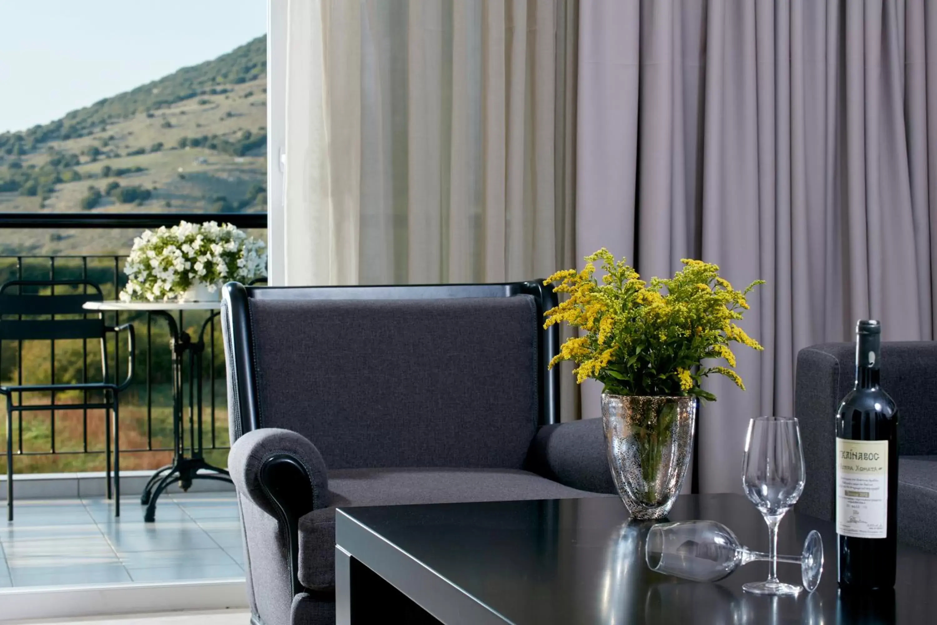 Balcony/Terrace in Aar Hotel & Spa Ioannina