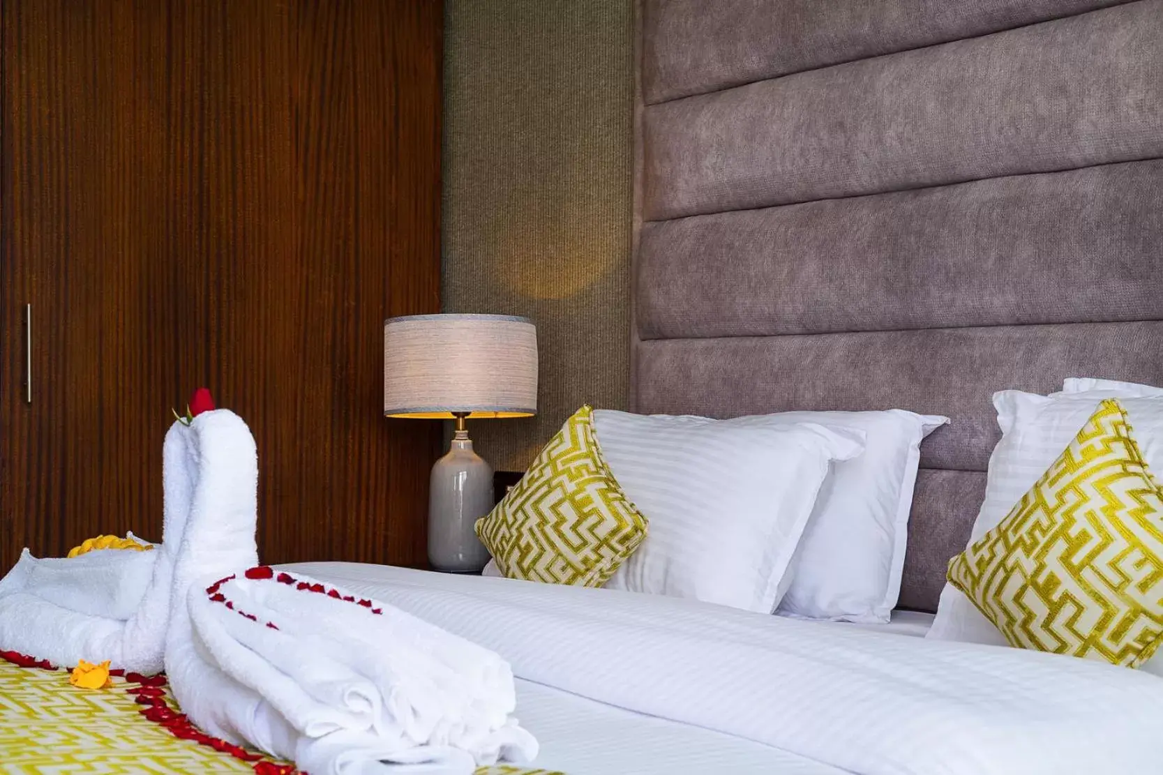 Bed in Best Western Kisumu Hotel Bed in Best Western Kisumu Hotel